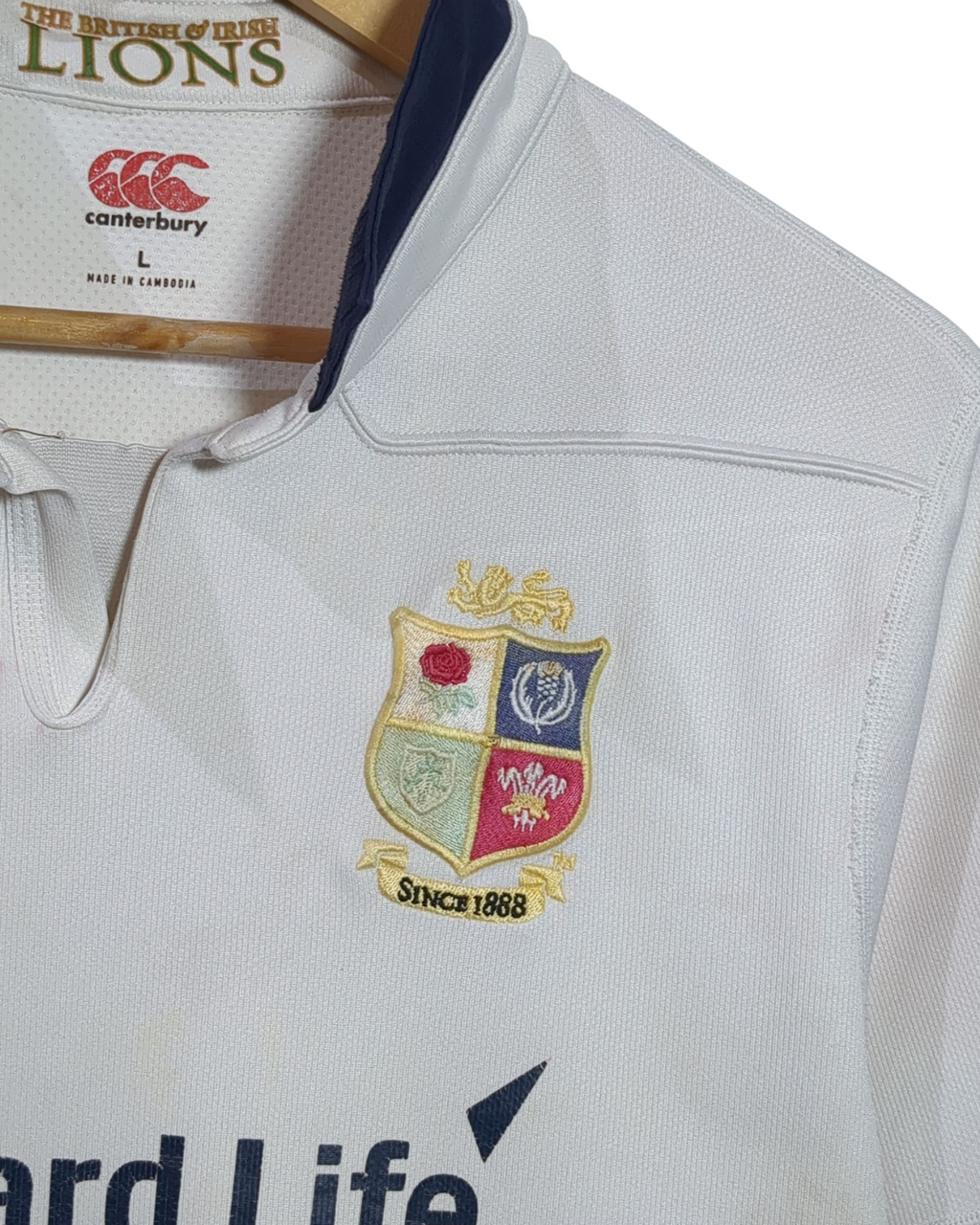 2017 British & Irish Lions Canterbury Rugby Training Shirt - (L)