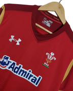 2015 Wales World Cup Under Armour Rugby Home Shirt - (M)