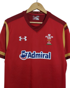 2015 Wales World Cup Under Armour Rugby Home Shirt - (M)