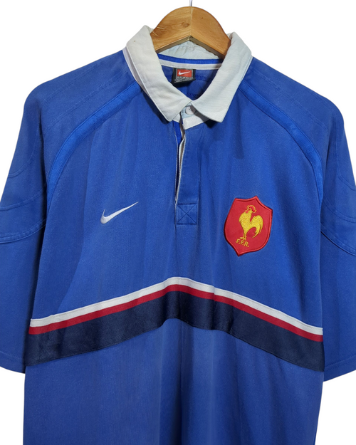 1999-00 France Nike Rugby Home Shirt - (XL)