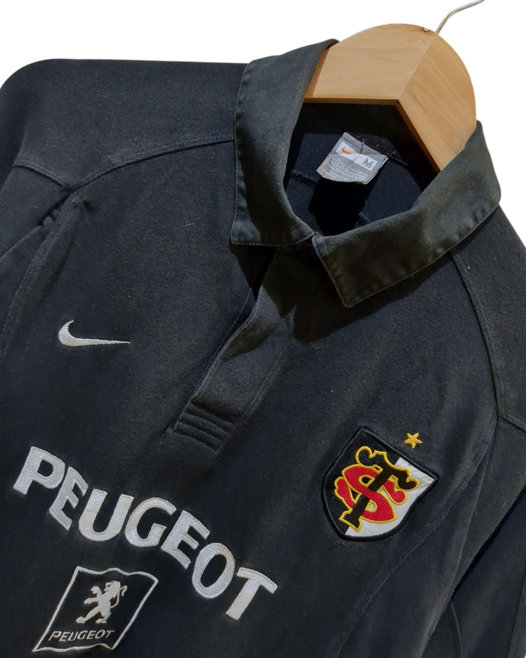 2007-08 Stade Toulousain Nike Rugby Away L/S Shirt - (M)
