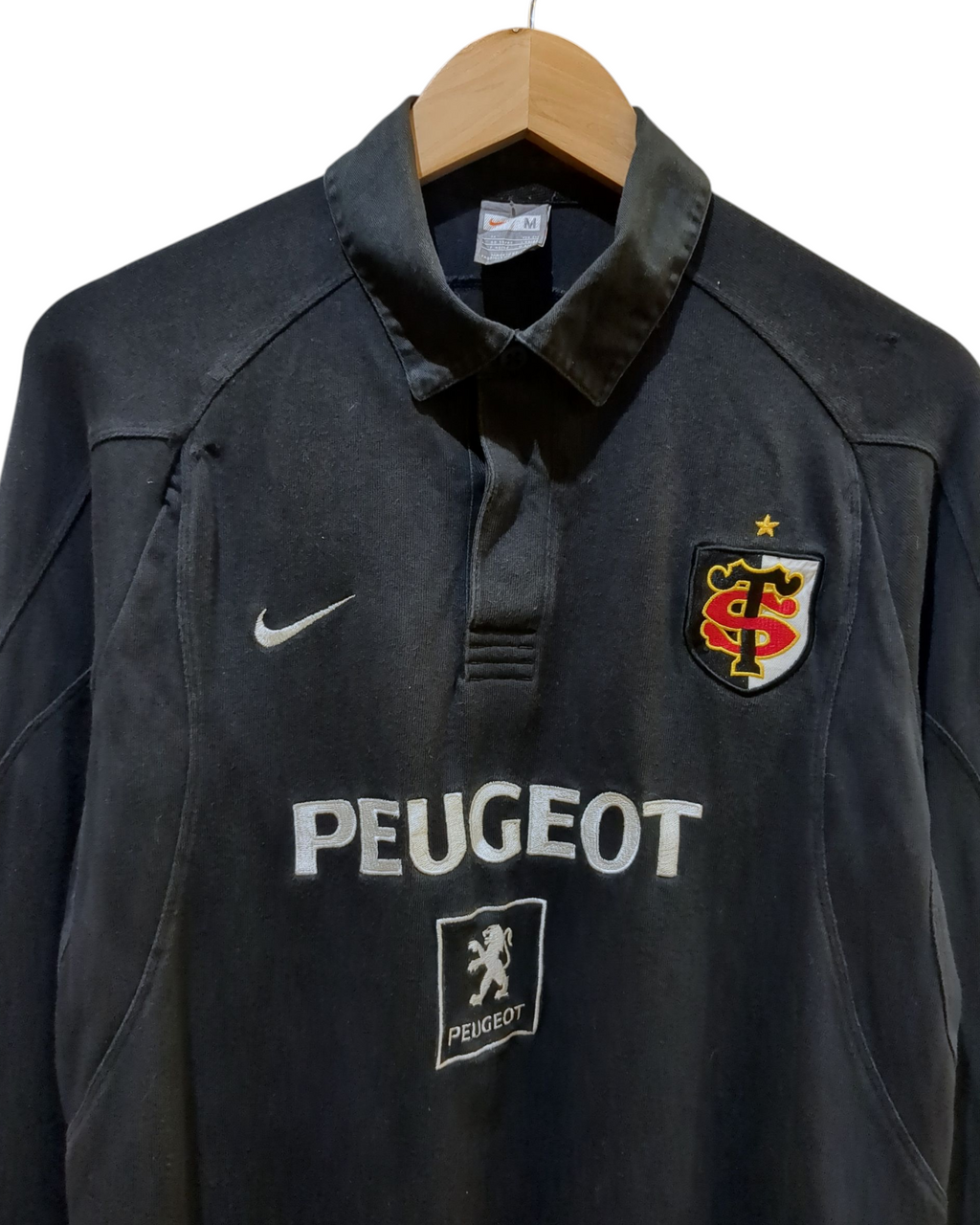 2007-08 Stade Toulousain Nike Rugby Away L/S Shirt - (M)