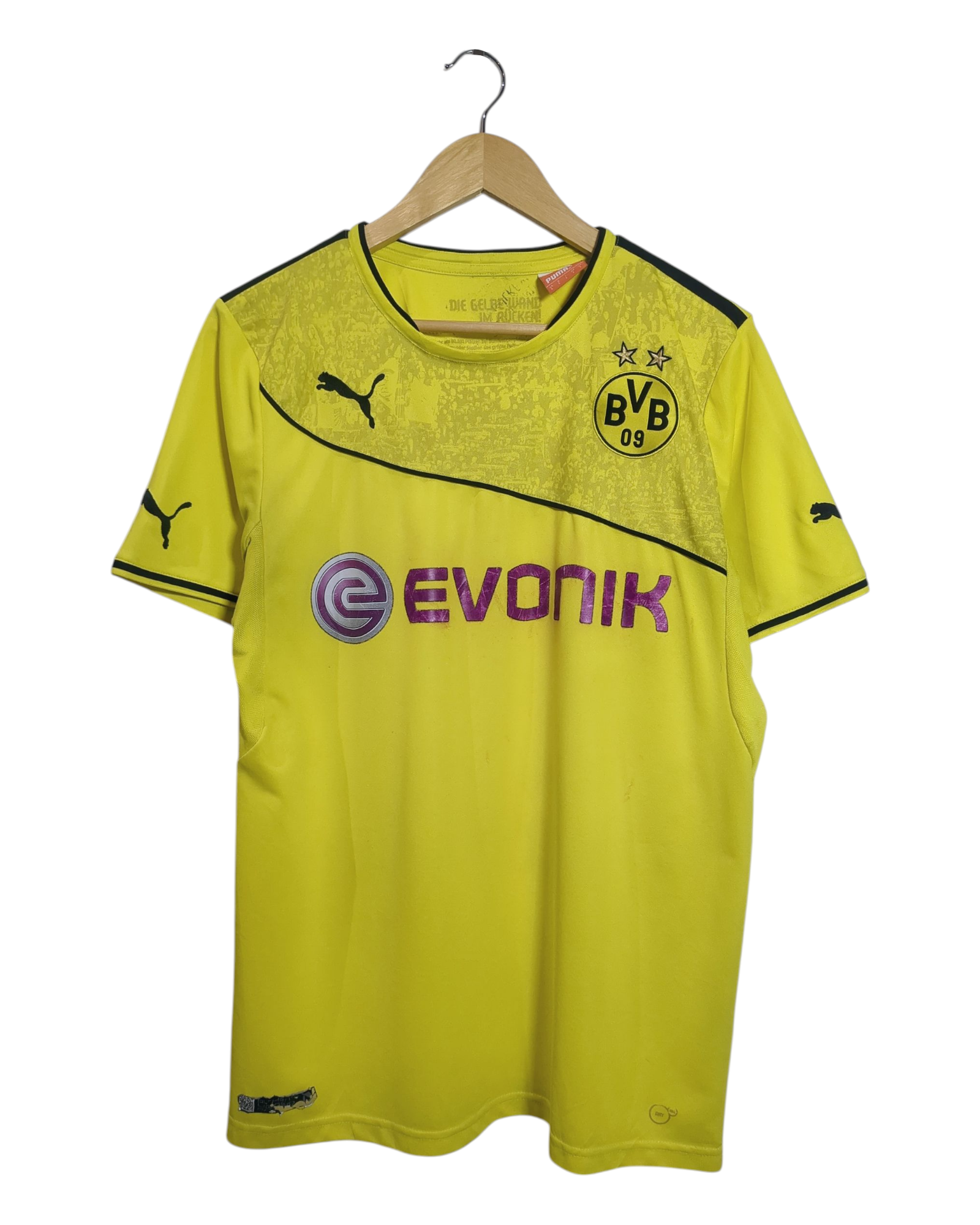 2013-14 Borussia Dortmund Puma Winter Home Shirt - (L)