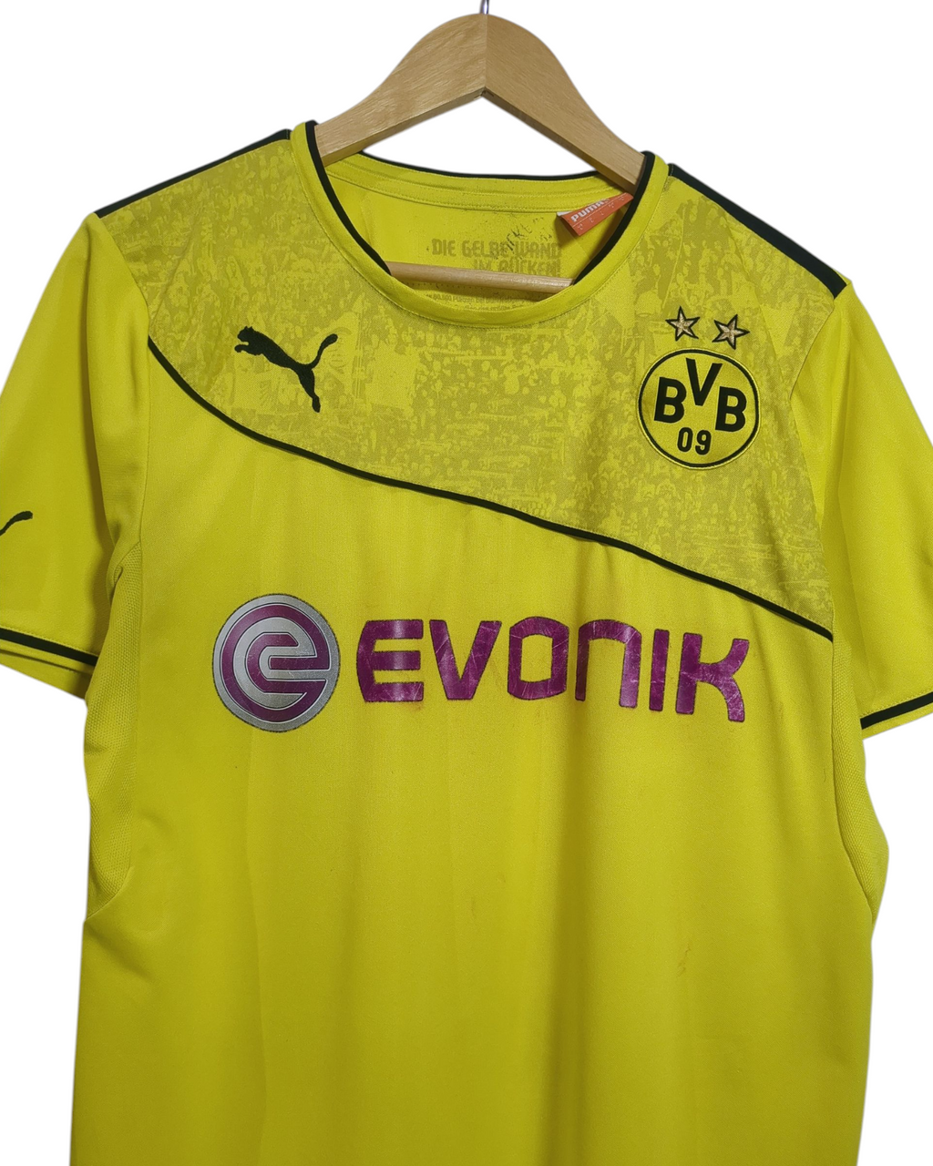 2013-14 Borussia Dortmund Puma Winter Home Shirt - (L)