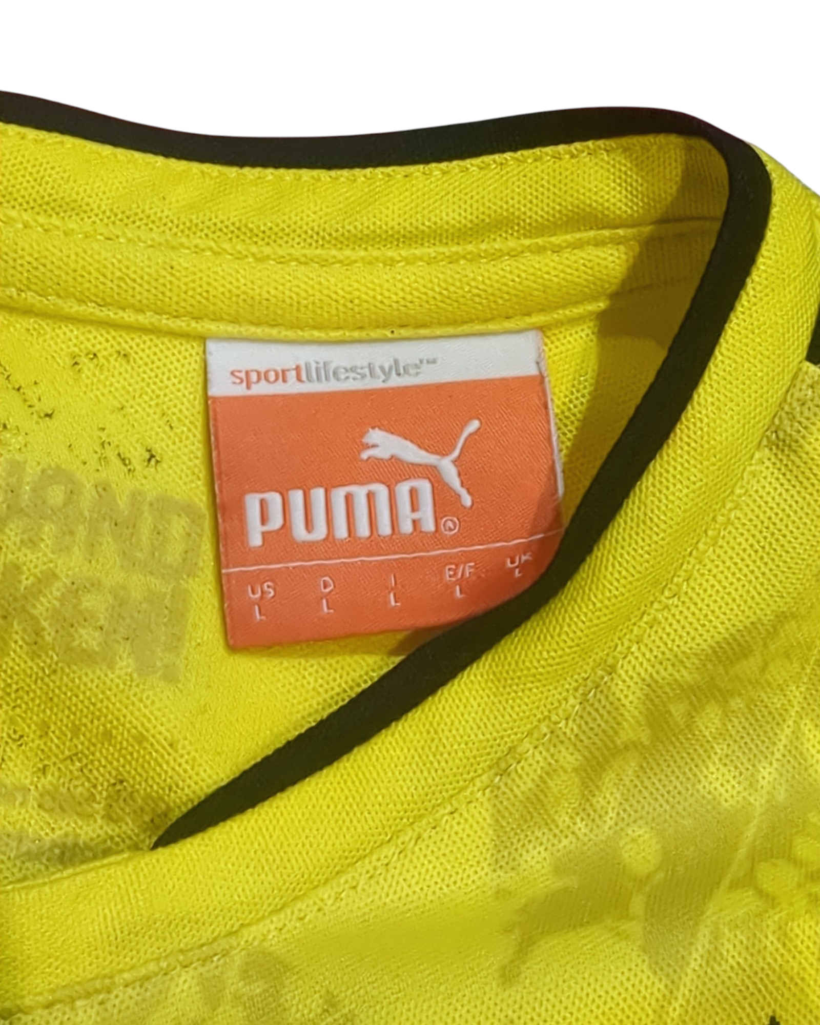 2013-14 Borussia Dortmund Puma Winter Home Shirt - (L)