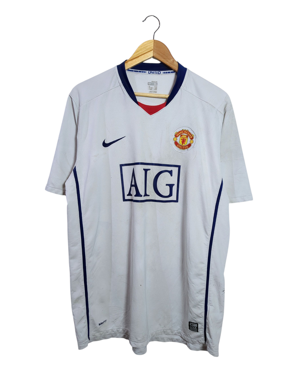 2008-09 Manchester United Nike Away Shirt - (XL)