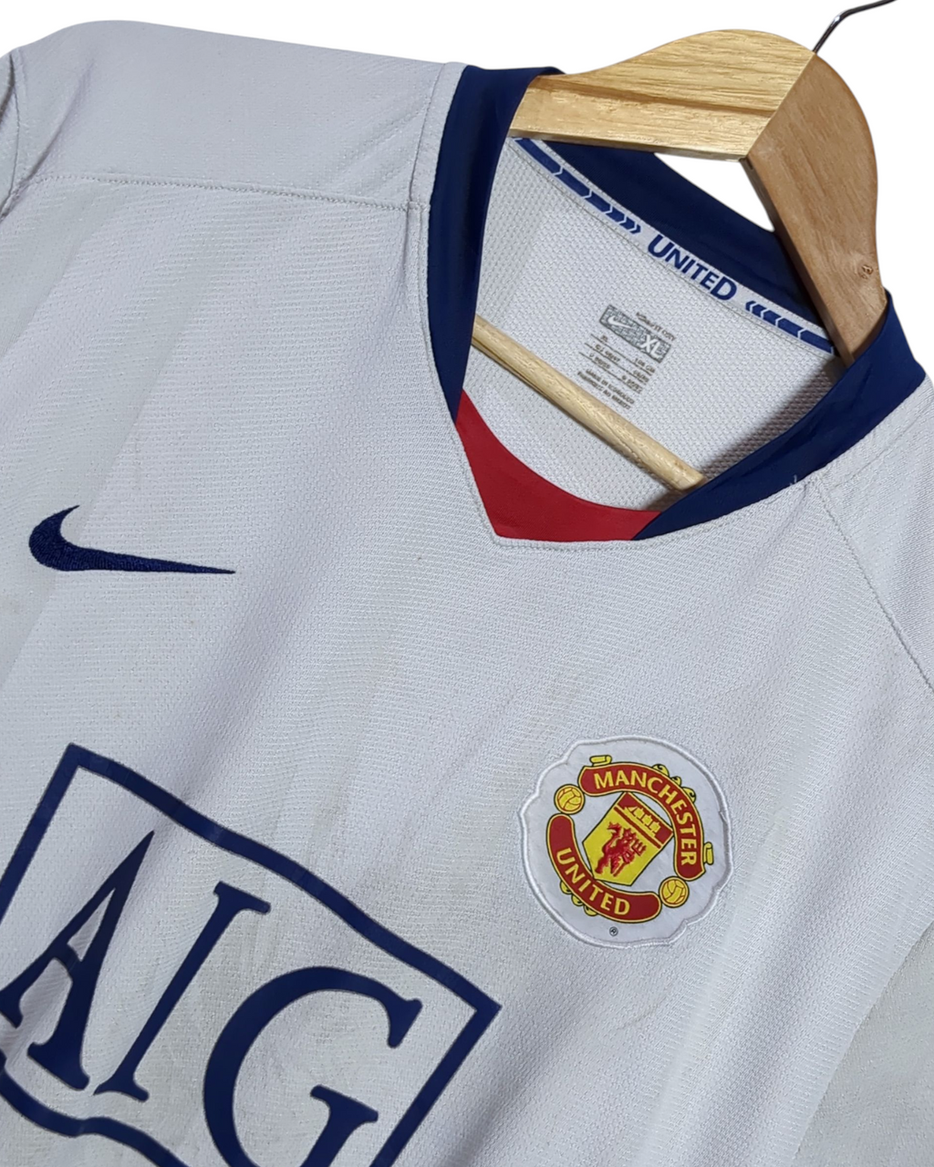 2008-09 Manchester United Nike Away Shirt - (XL)
