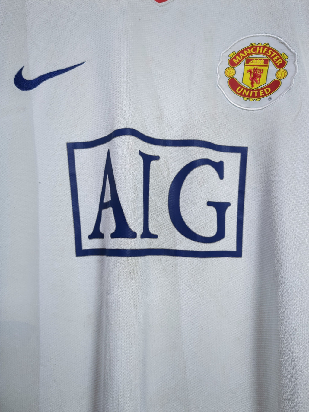 2008-09 Manchester United Nike Away Shirt - (XL)