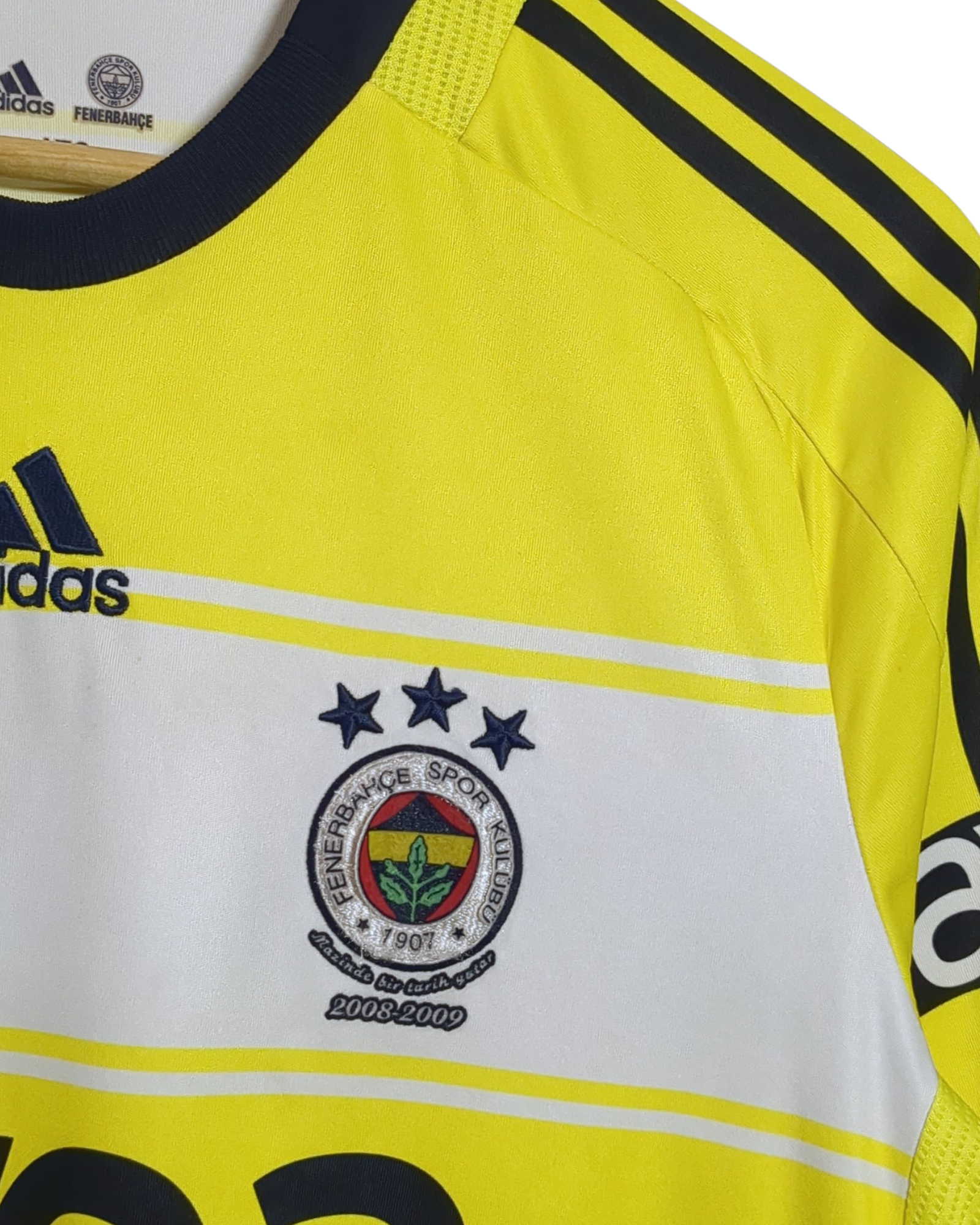2008-09 Fenerbahce Adidas Away Shirt - (M)