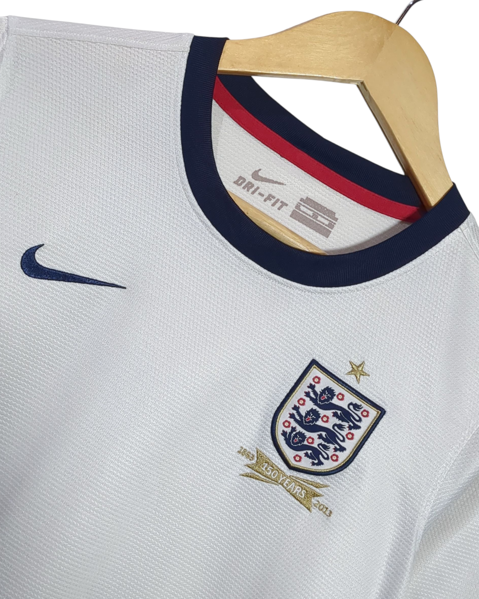2013 England Nike '150th Anniversary' Home Shirt - (XL.Boys)