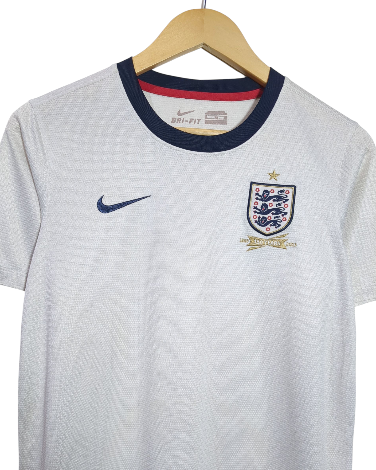 2013 England Nike '150th Anniversary' Home Shirt - (XL.Boys)
