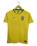 2018-19 Brazil Nike Home Shirt - (L.Boys)