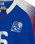 2018-19 Iceland Errea Home Shirt #26 Felixson - (L)