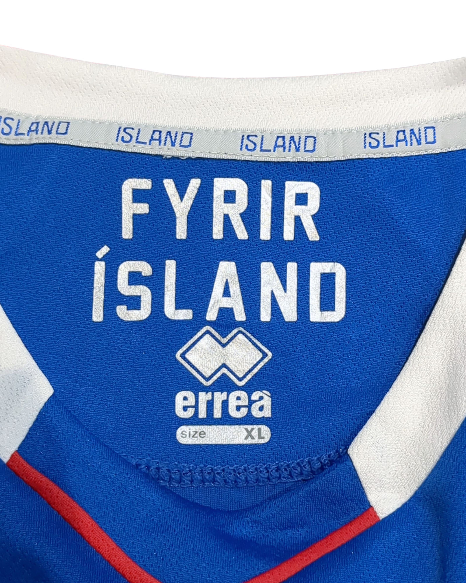 2018-19 Iceland Errea Home Shirt #26 Felixson - (L)