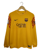 2015-16 Barcelona Nike Goalkeeper L/S Shirt #13 C.Bravo - (XL.Boys)