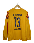 2015-16 Barcelona Nike Goalkeeper L/S Shirt #13 C.Bravo - (XL.Boys)