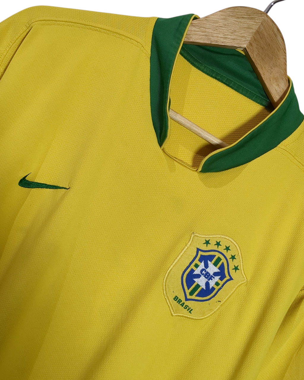 2006-08 Brazil Nike Home Shirt - (XL)