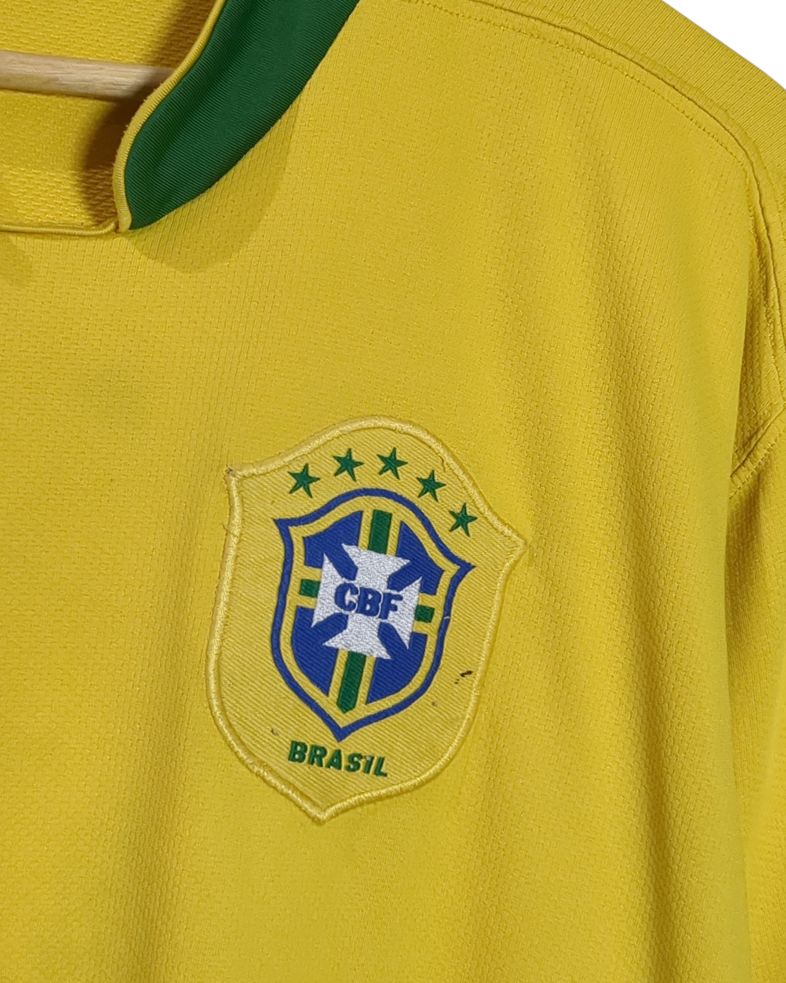 2006-08 Brazil Nike Home Shirt - (XL)