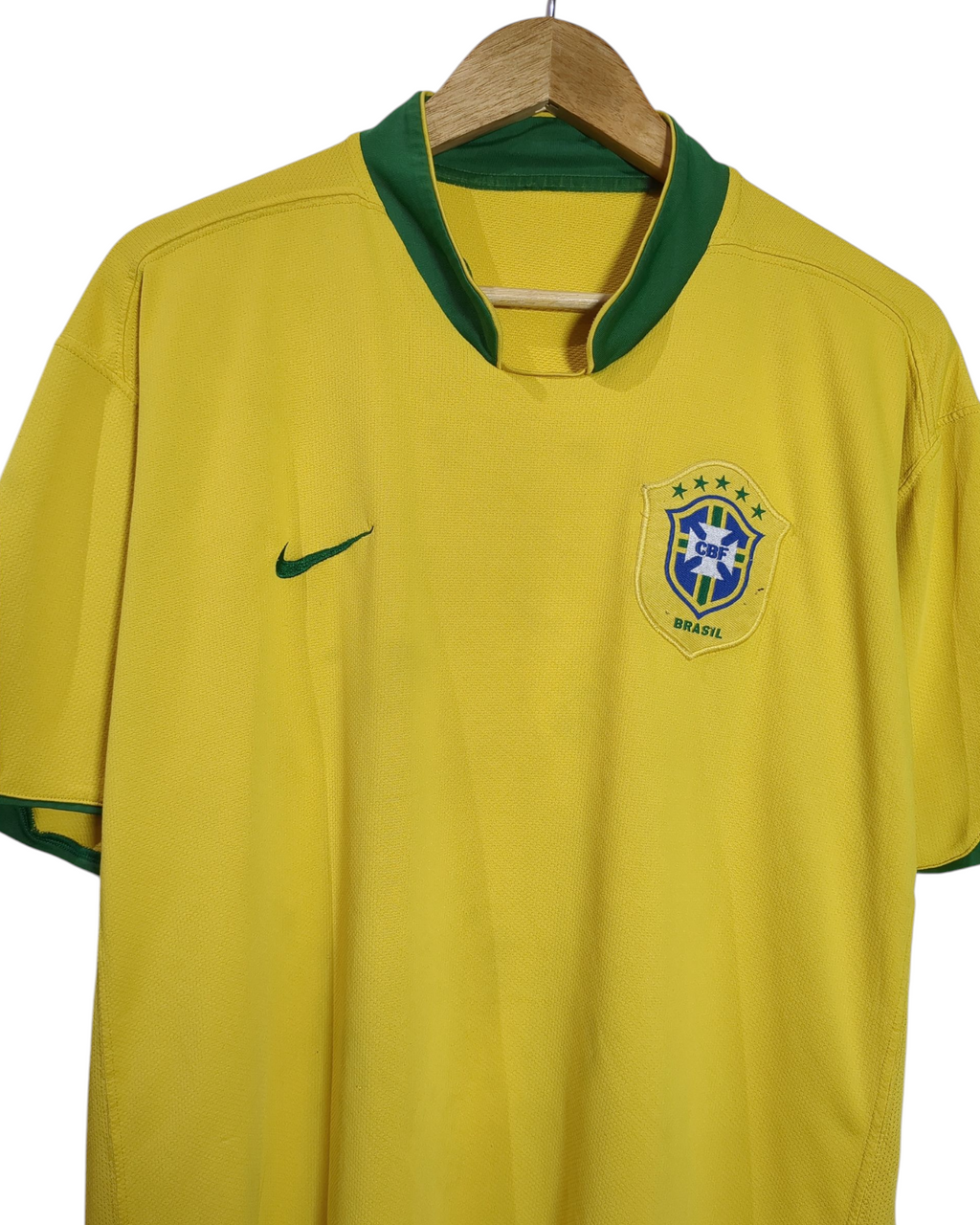 2006-08 Brazil Nike Home Shirt - (XL)