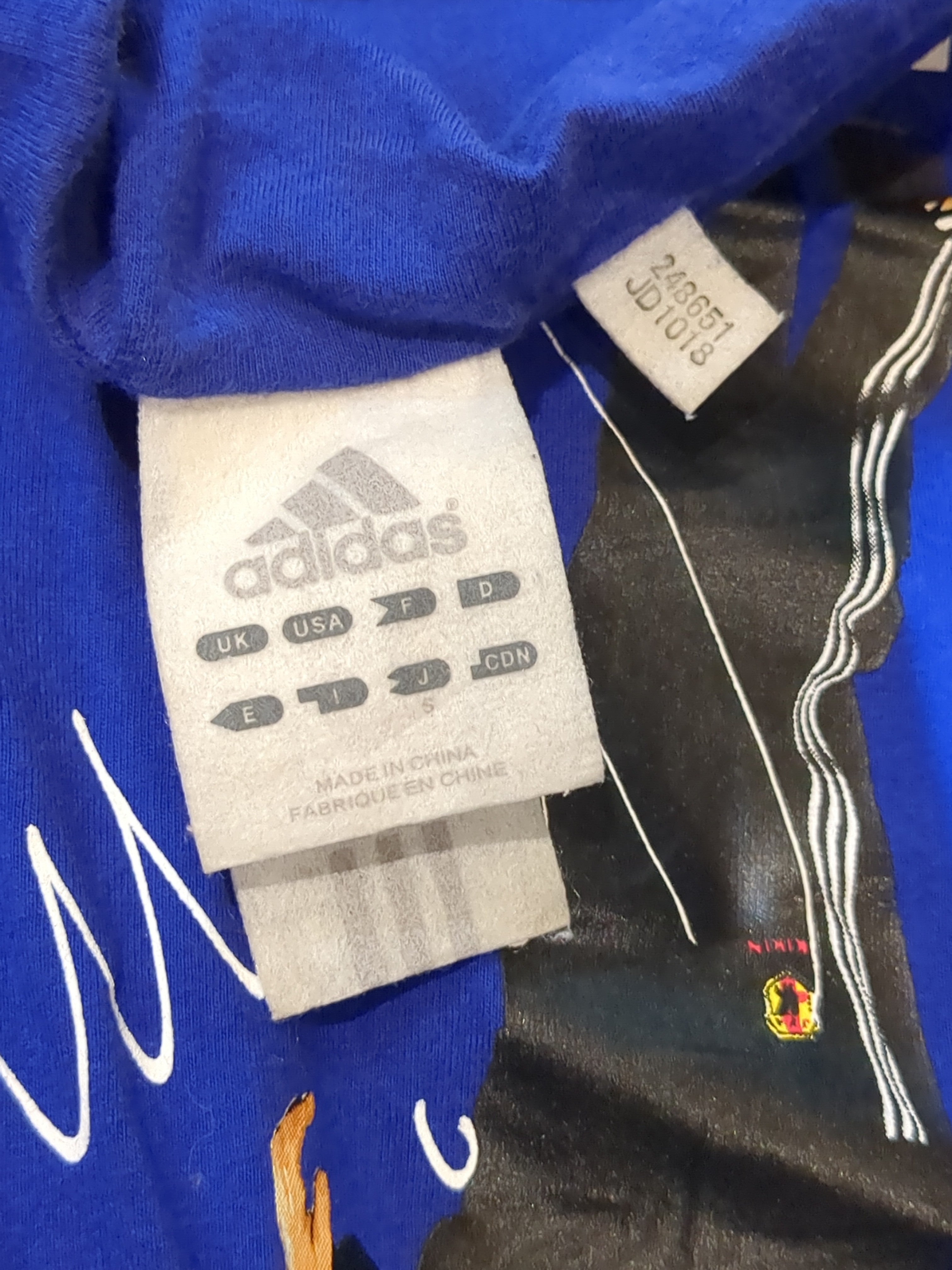 2007 Japan Adidas Reversible Cotton Tee - (M)