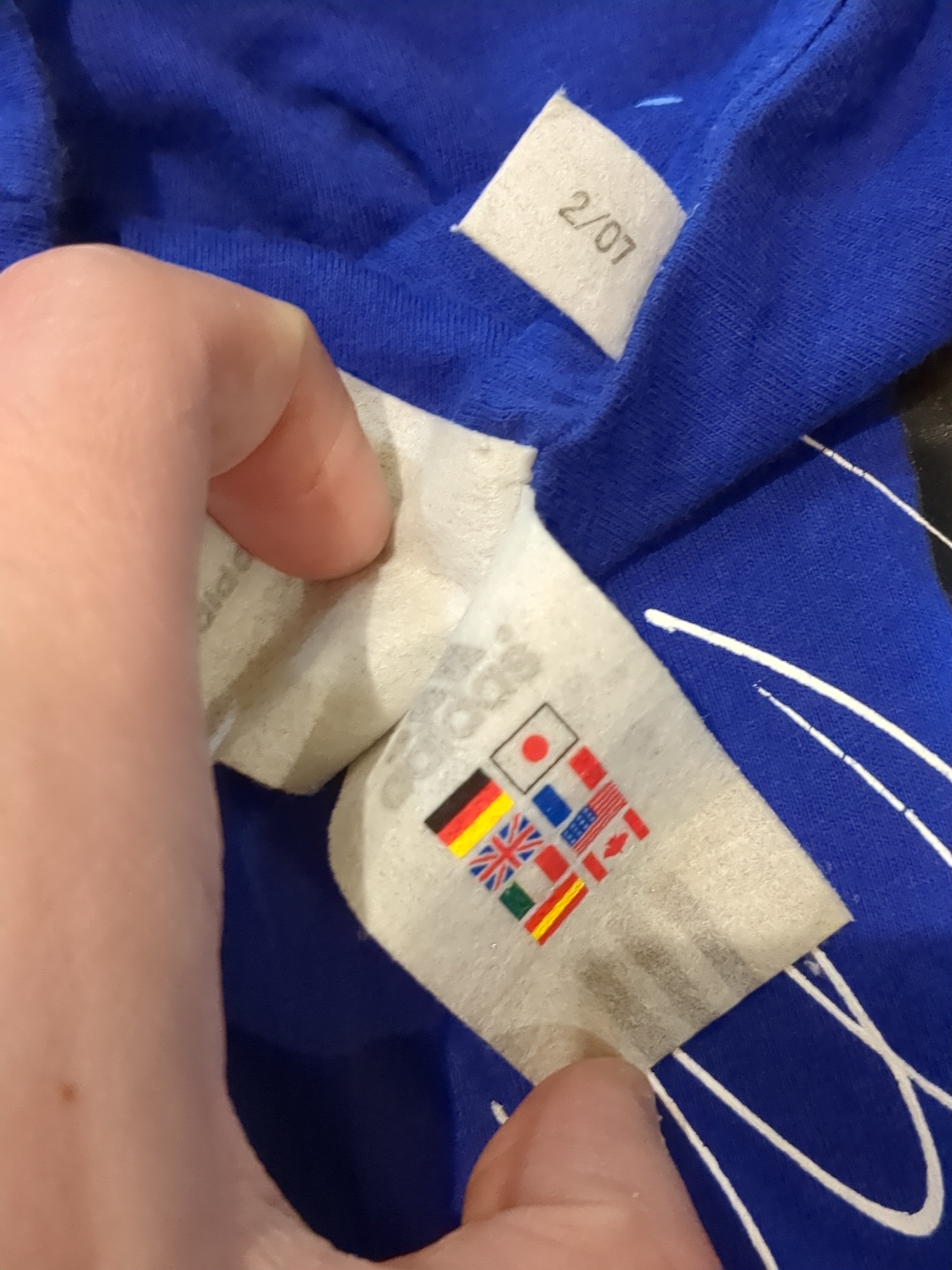 2007 Japan Adidas Reversible Cotton Tee - (M)