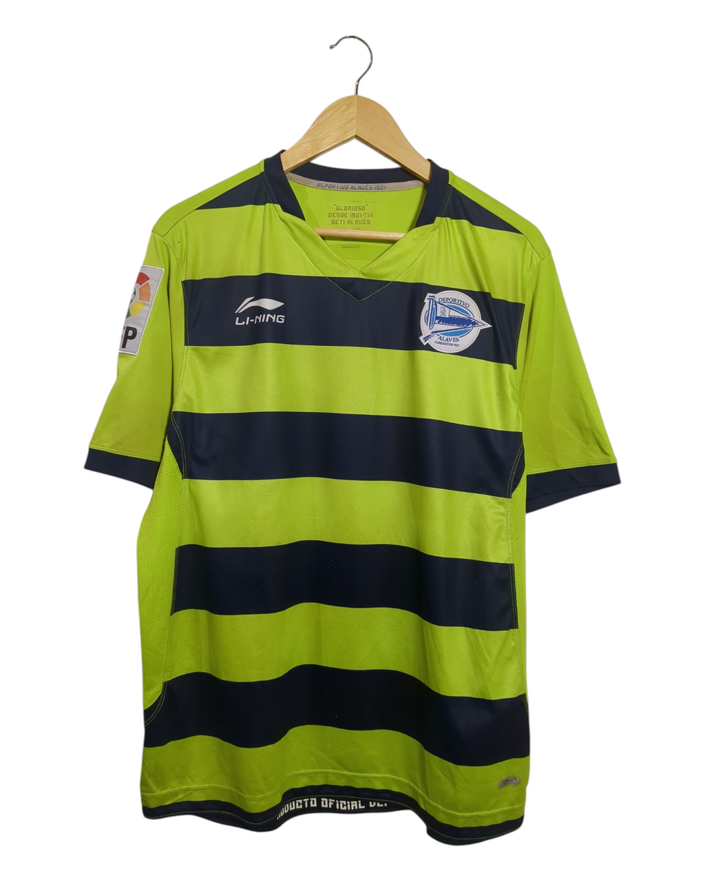 2012-13 Deportivo Alaves Li-Ning Prototype Shirt - (L)