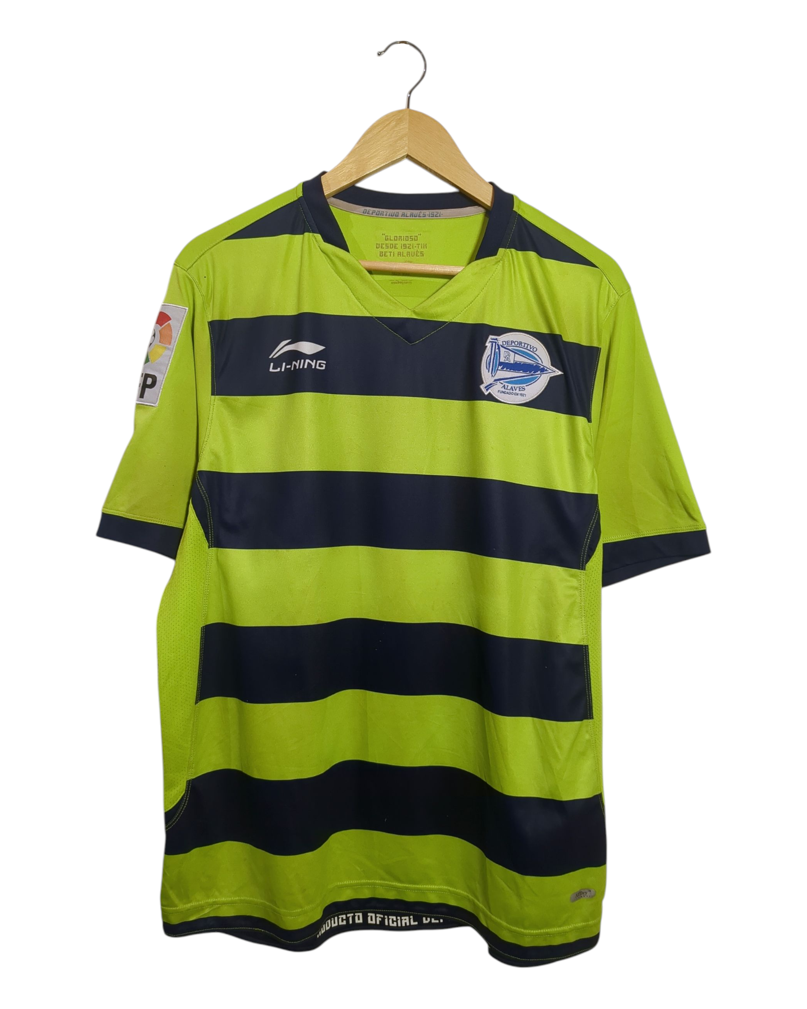 2012-13 Deportivo Alaves Li-Ning Prototype Shirt - (L)