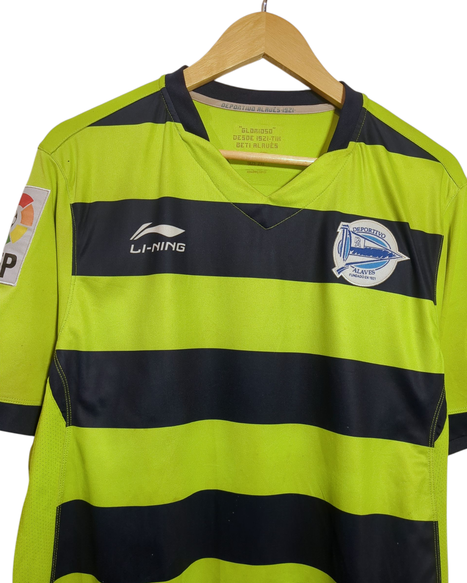 2012-13 Deportivo Alaves Li-Ning Prototype Shirt - (L)