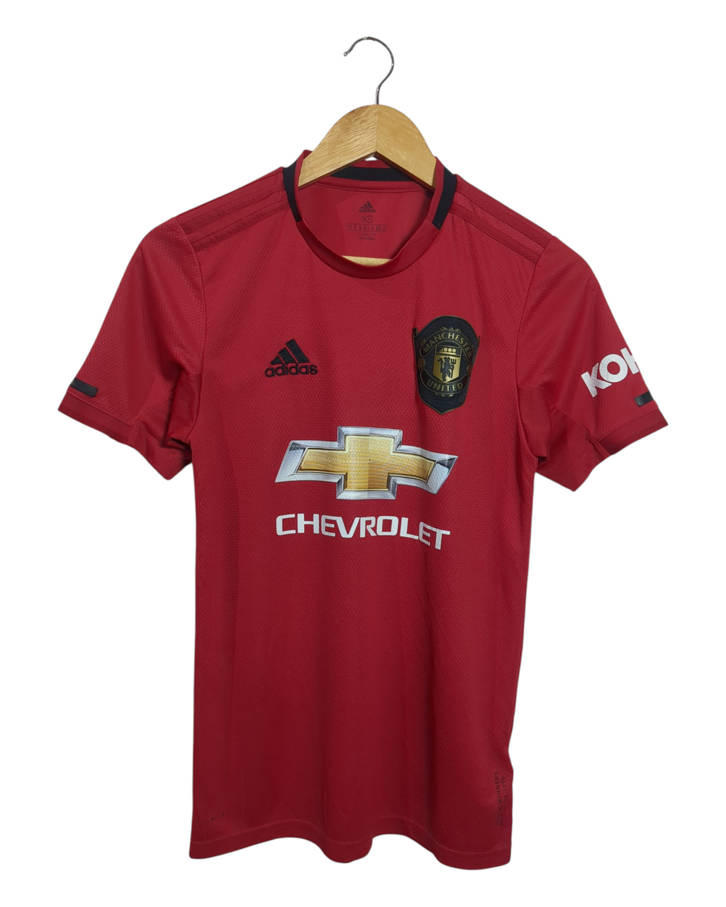 2019-20 Manchester United Adidas Home Shirt - (XS)