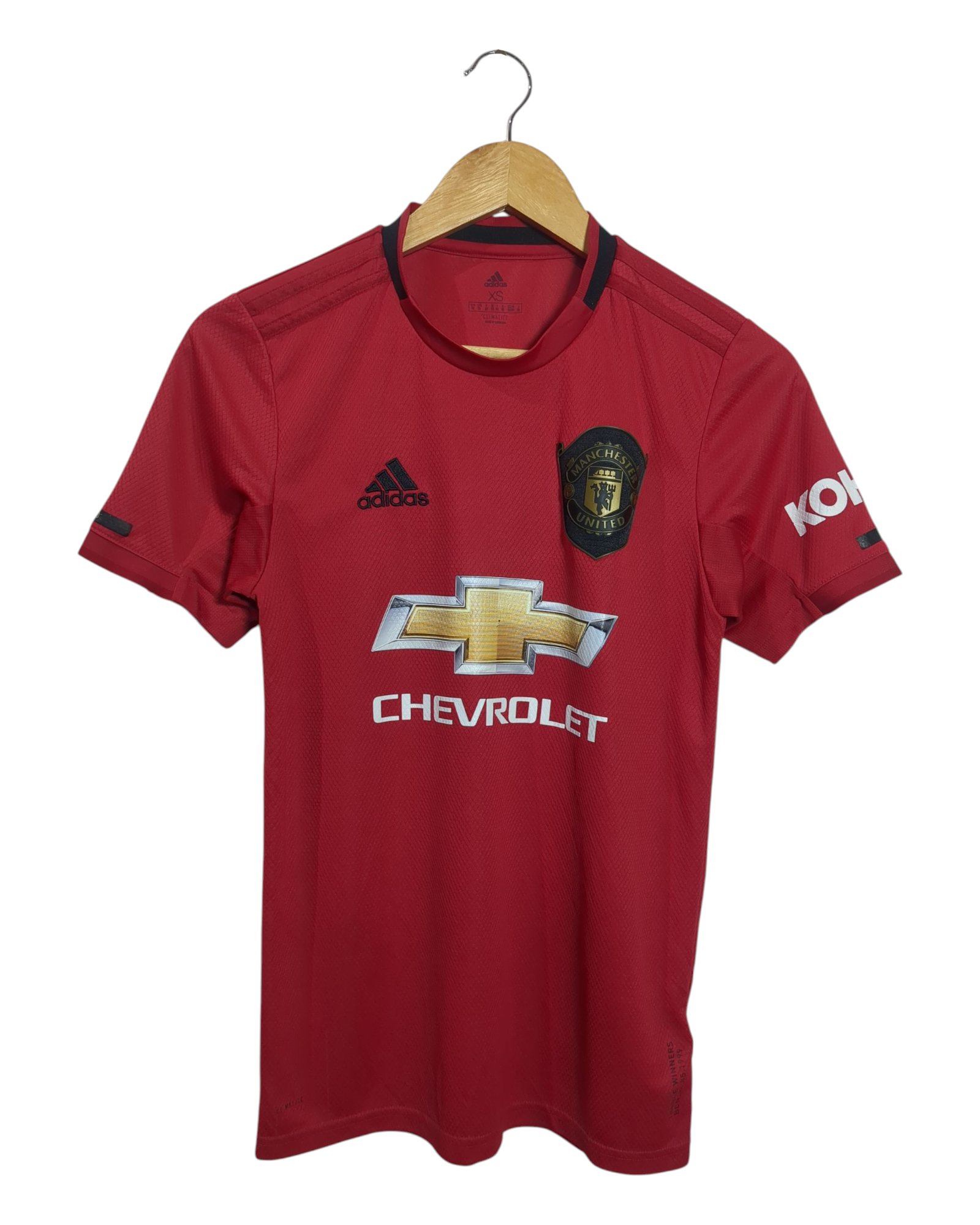 2019-20 Manchester United Adidas Home Shirt - (XS)