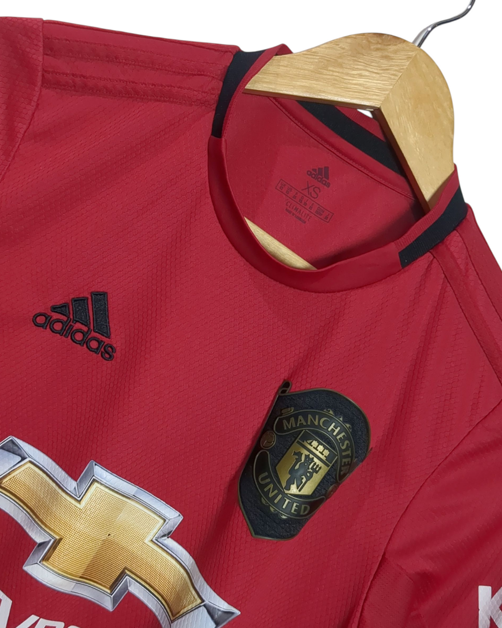 2019-20 Manchester United Adidas Home Shirt - (XS)