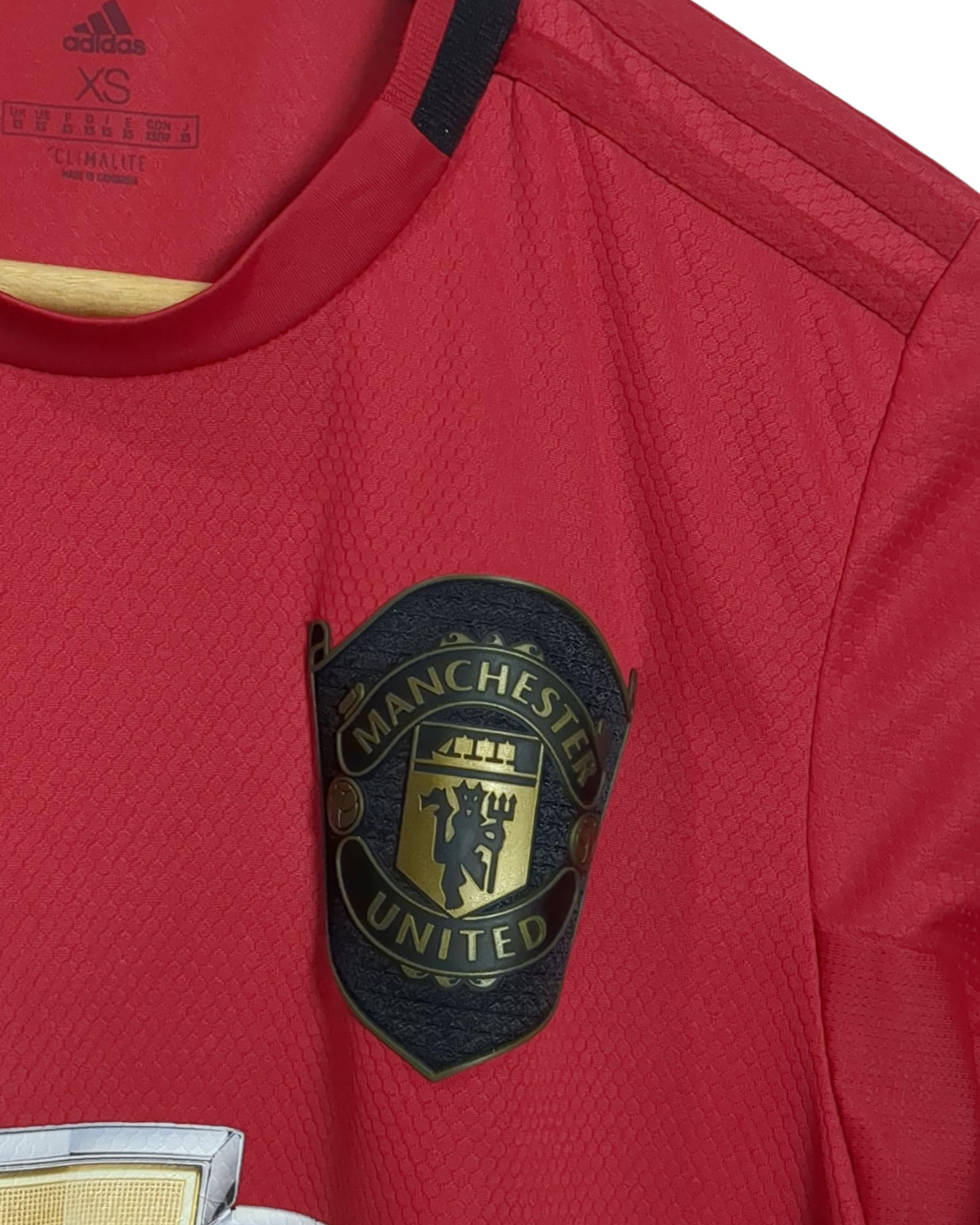 2019-20 Manchester United Adidas Home Shirt - (XS)