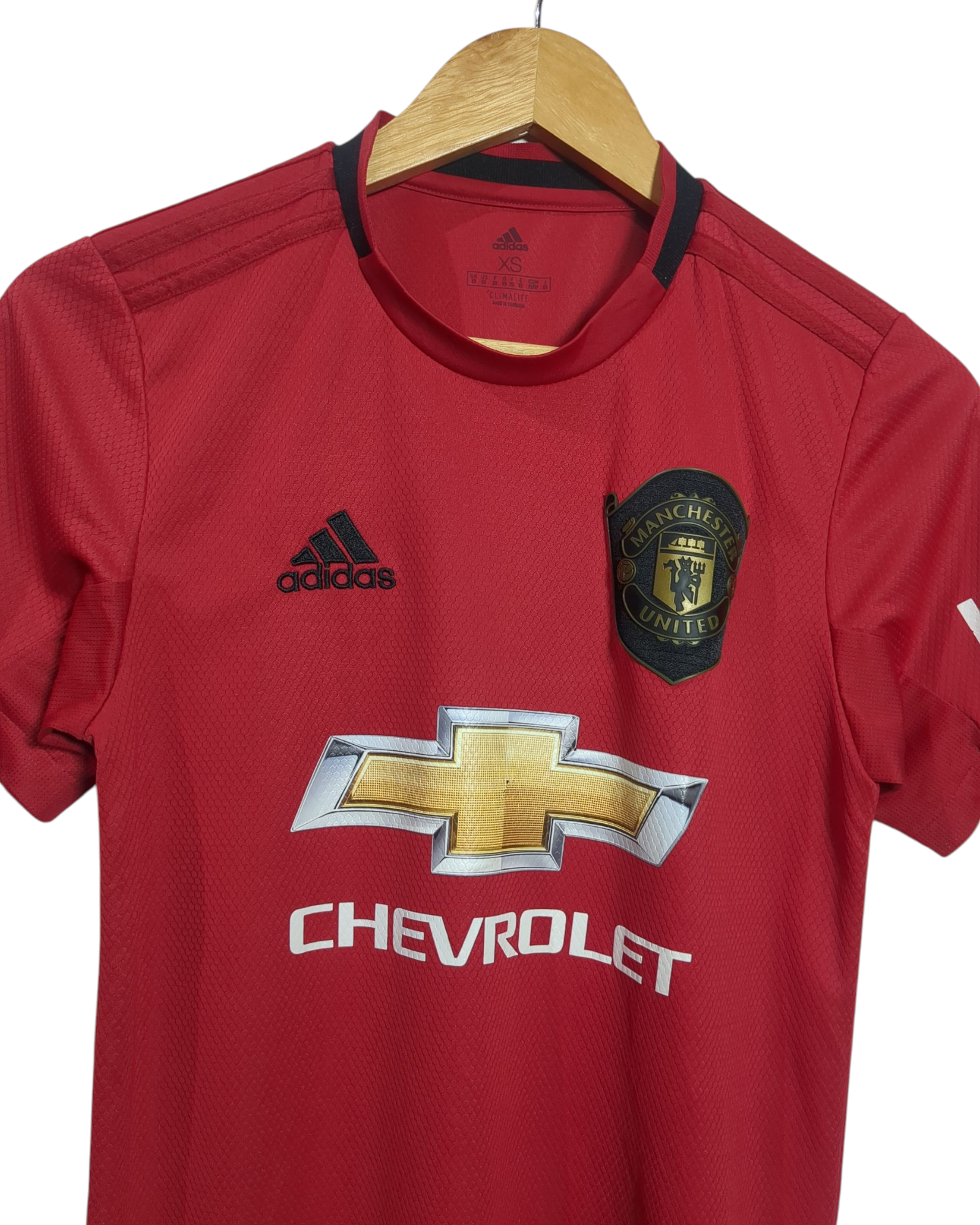 2019-20 Manchester United Adidas Home Shirt - (XS)