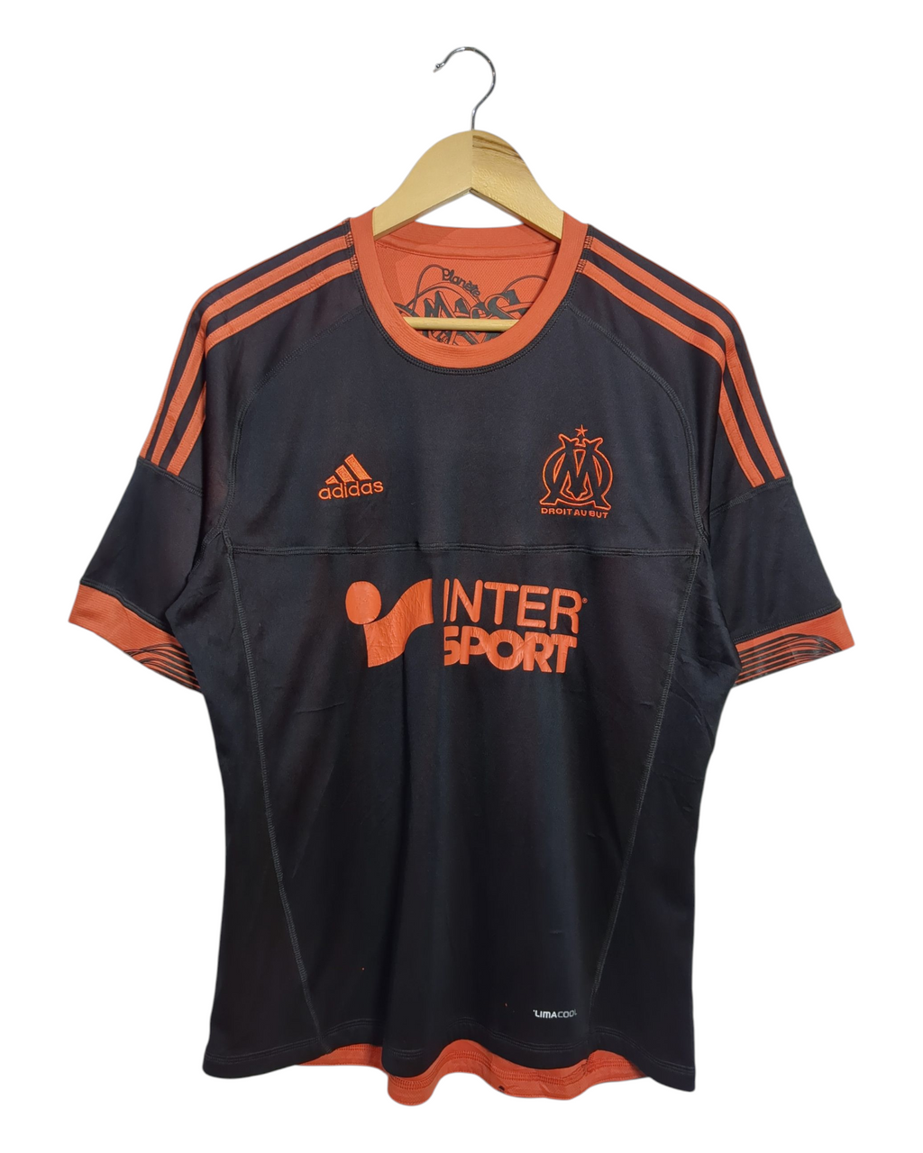 2012-13 Olympique Marseille Adidas Reversible Third Shirt - (L)