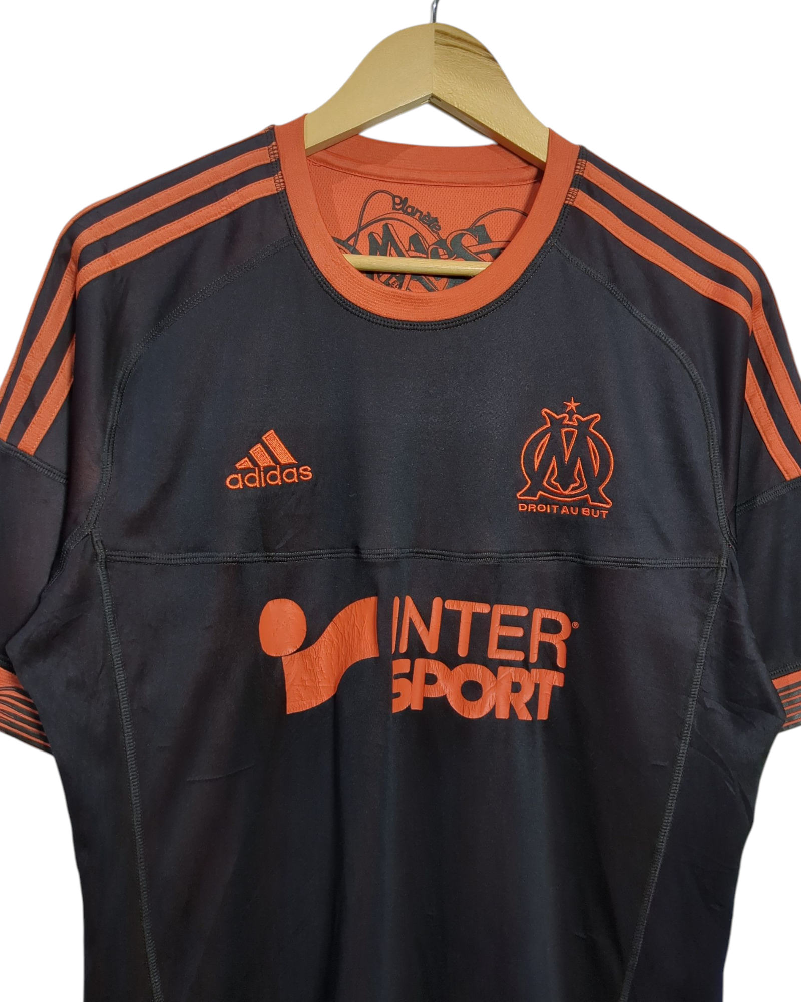 2012-13 Olympique Marseille Adidas Reversible Third Shirt - (L)