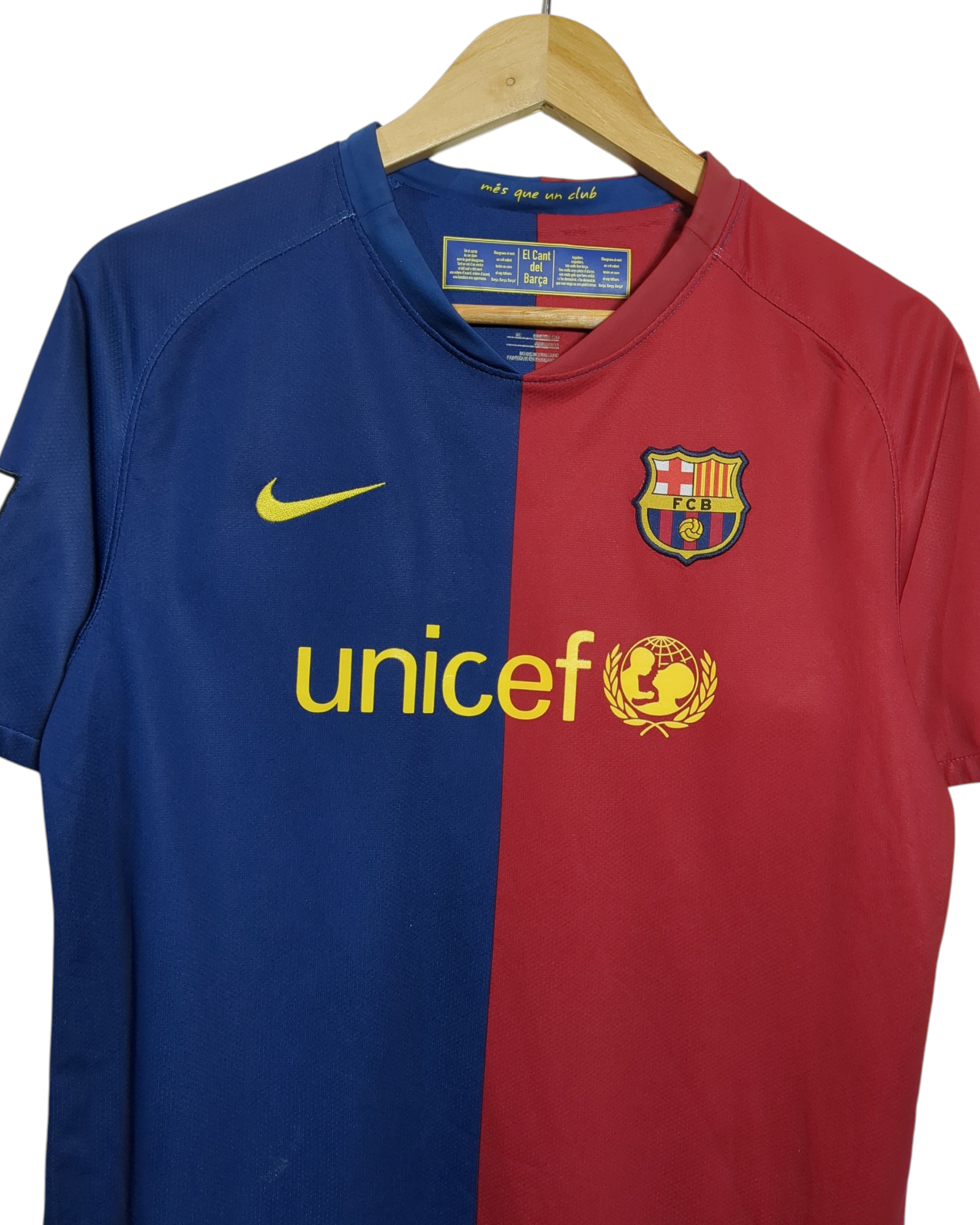 2008-09 Barcelona Nike Home Shirt - (XL.Boys)