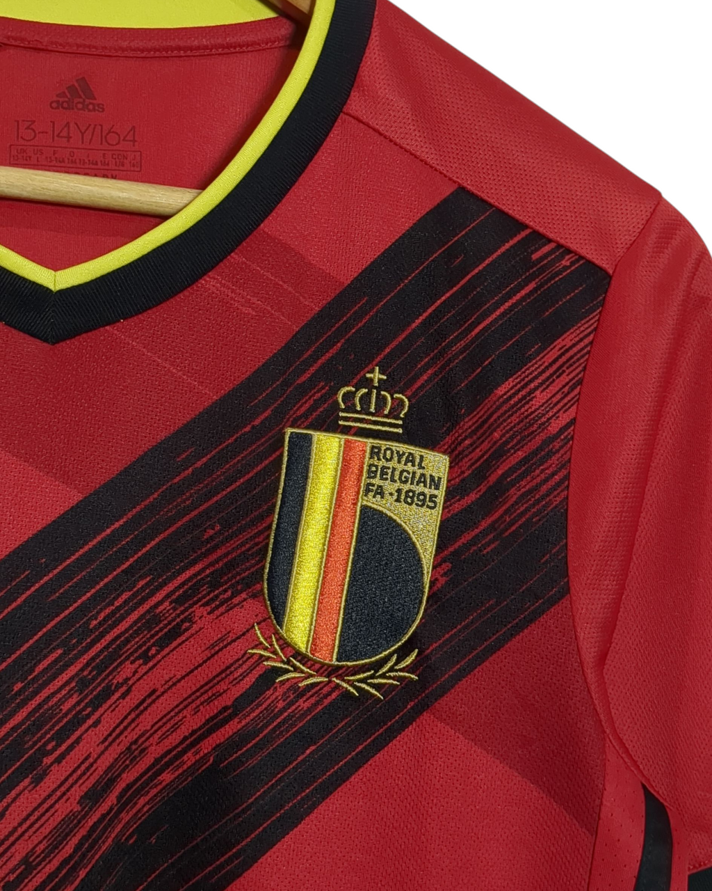 2020-21 Belgium Adidas Home Shirt - (XL.Boys)
