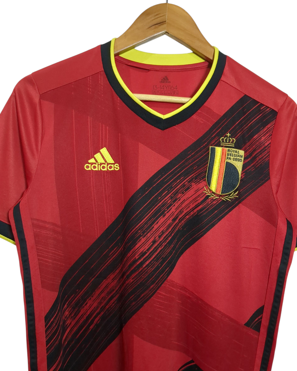 2020-21 Belgium Adidas Home Shirt - (XL.Boys)