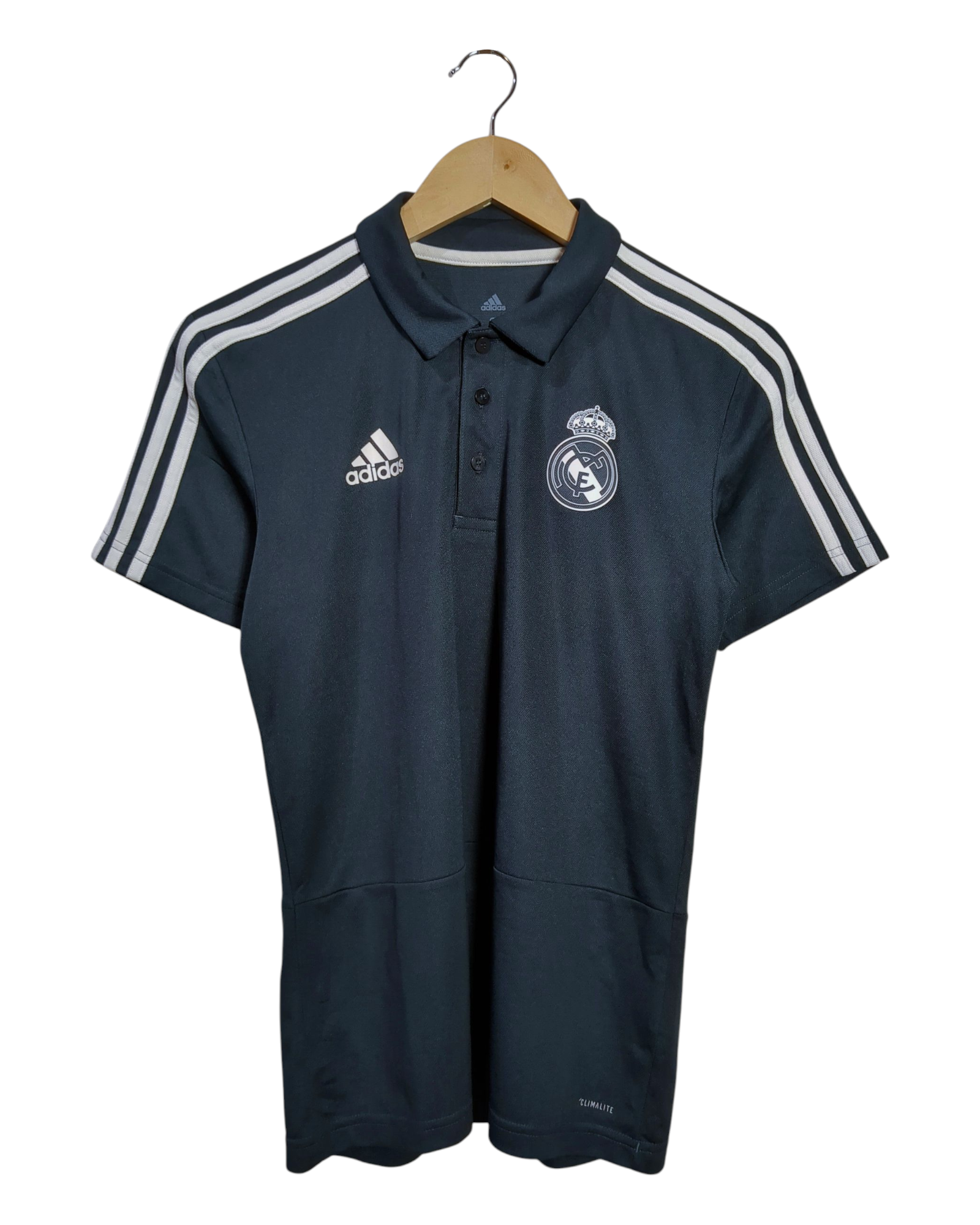 2018-19 Real Madrid Adidas Polo Shirt - (S)