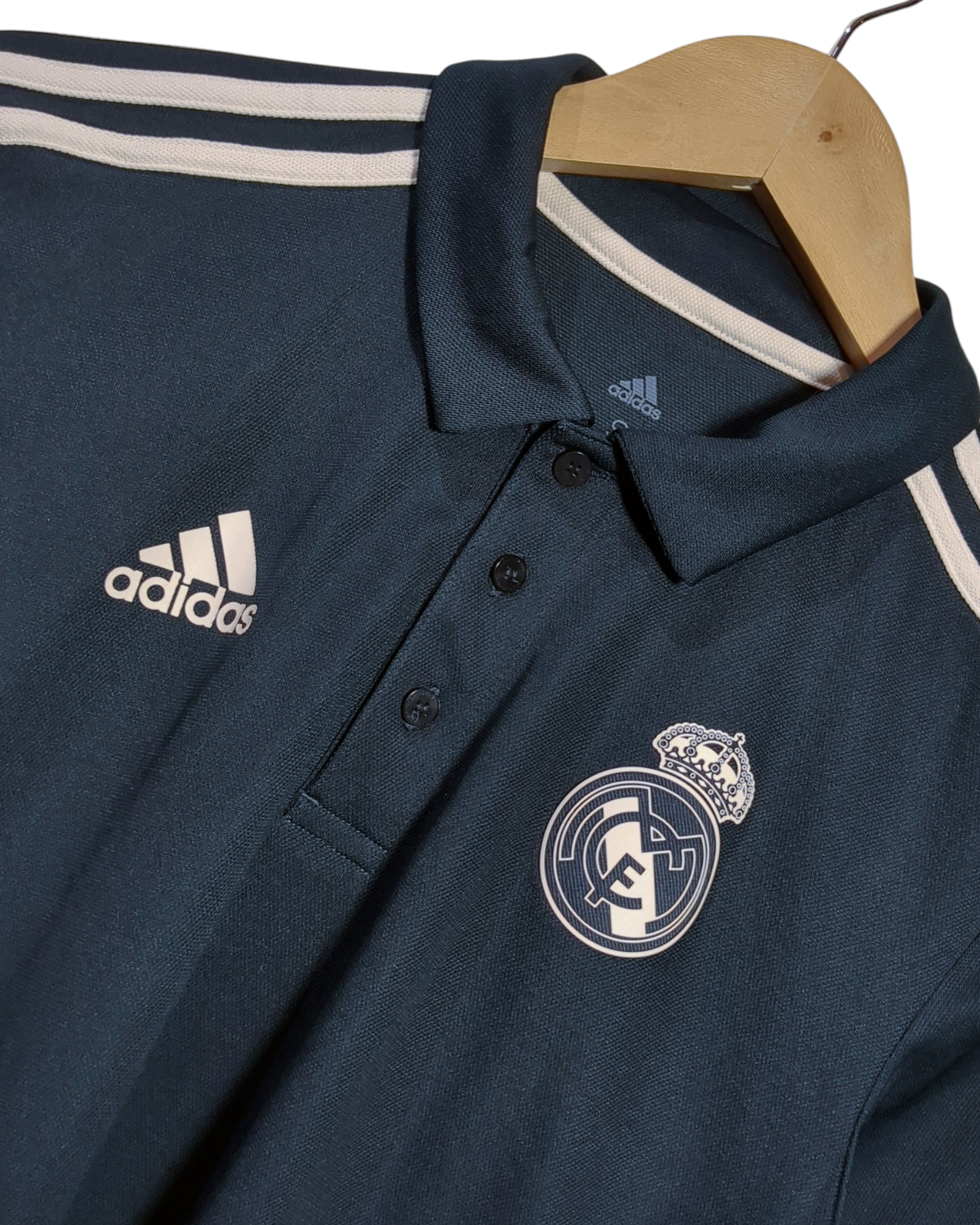 2018-19 Real Madrid Adidas Polo Shirt - (S)