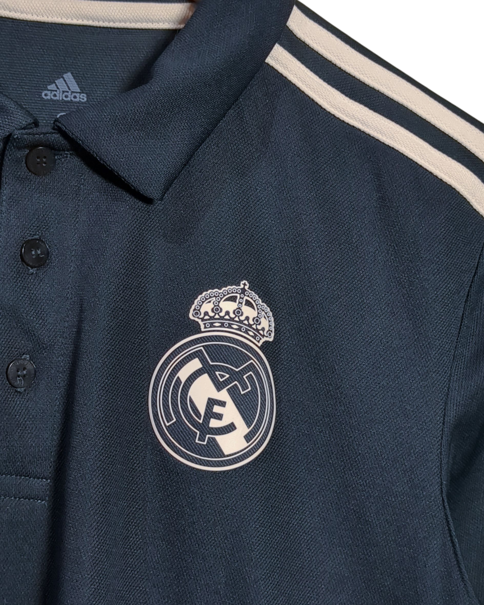 2018-19 Real Madrid Adidas Polo Shirt - (S)