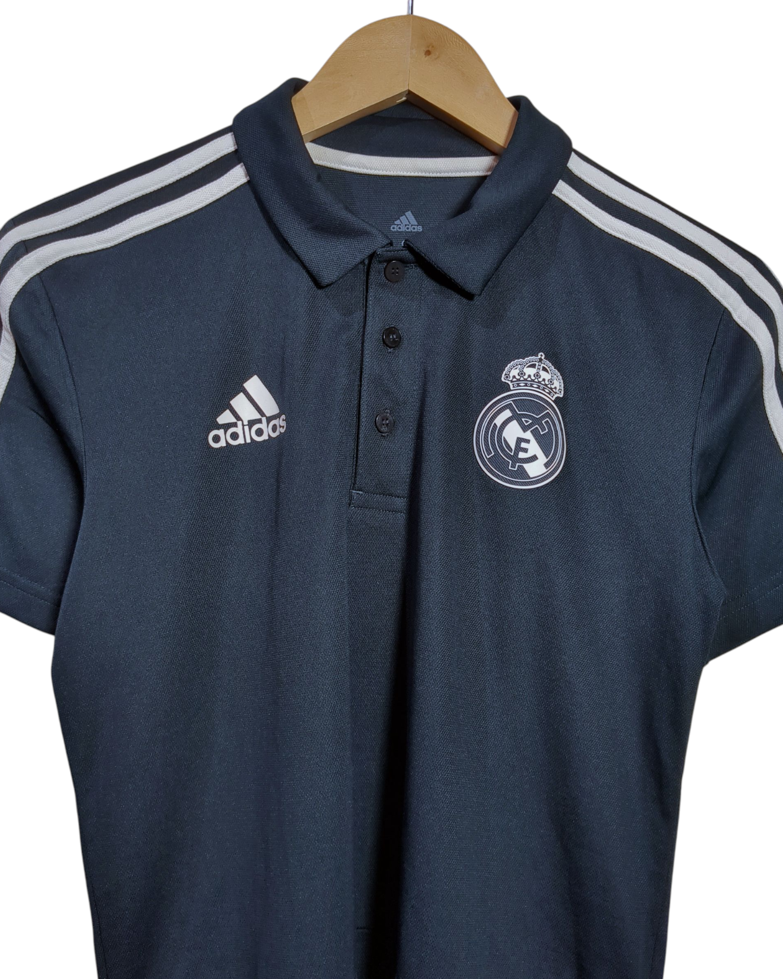 2018-19 Real Madrid Adidas Polo Shirt - (S)