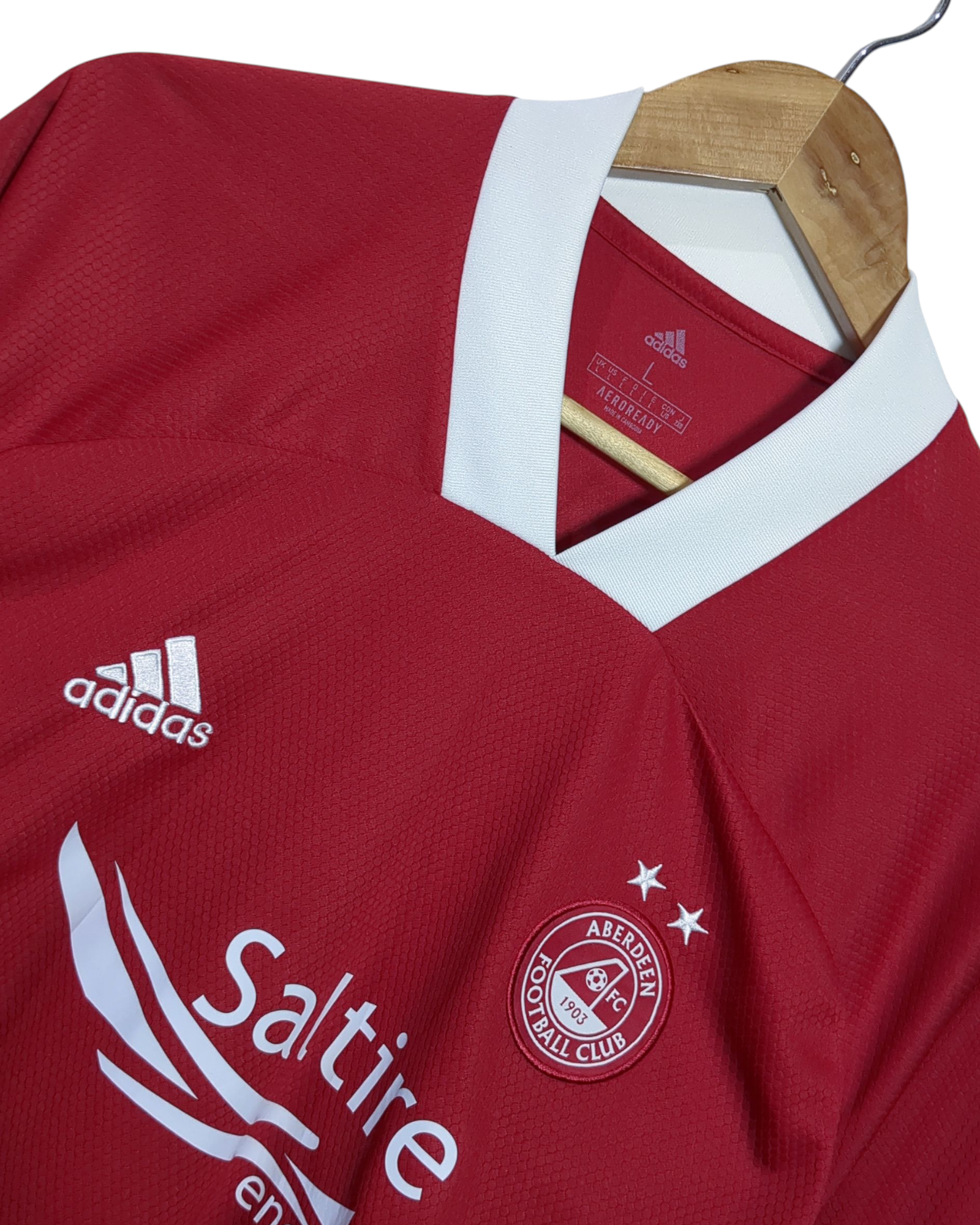 2021-22 Aberdeen Adidas Home Shirt #10 - (L)