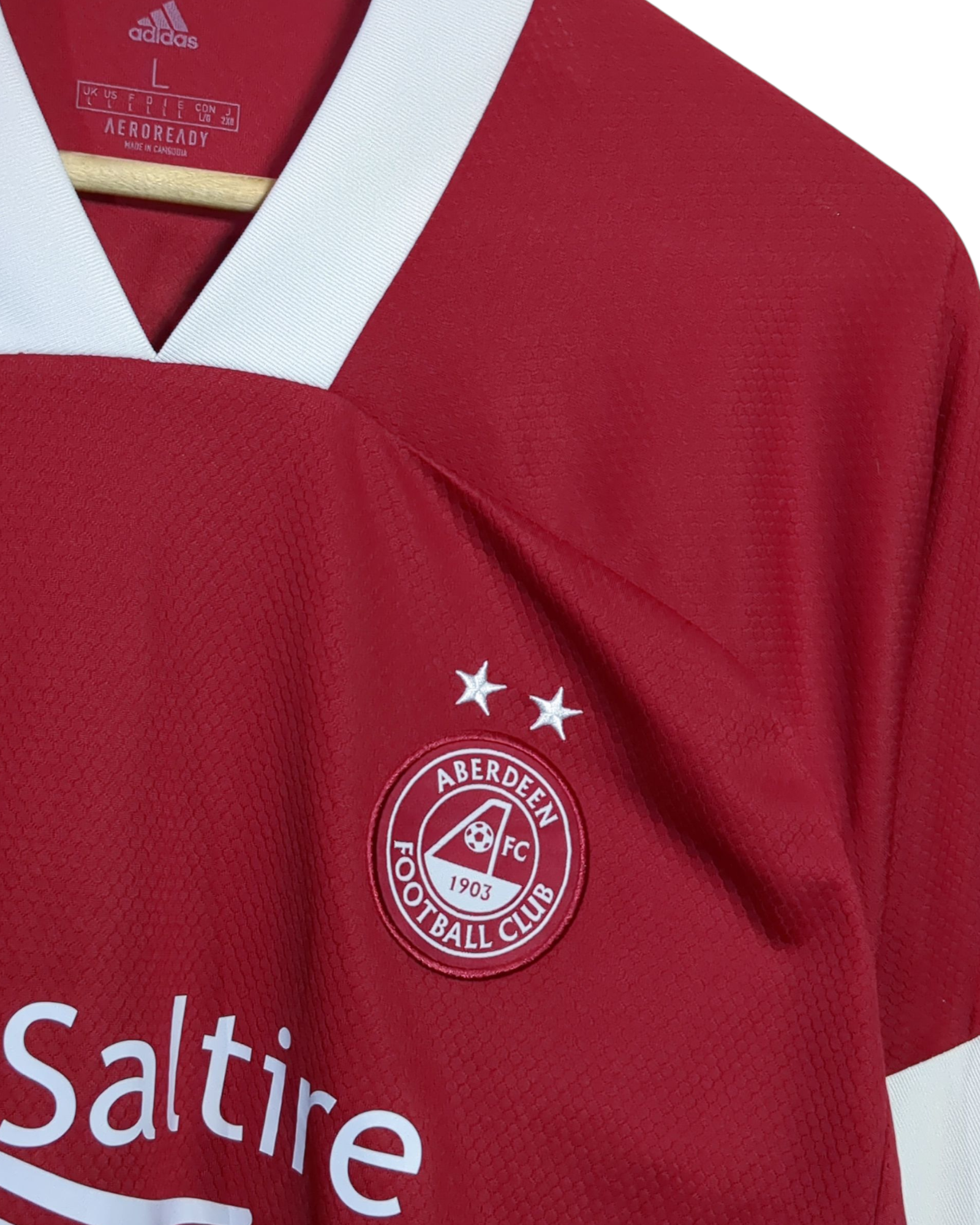 2021-22 Aberdeen Adidas Home Shirt #10 - (L)