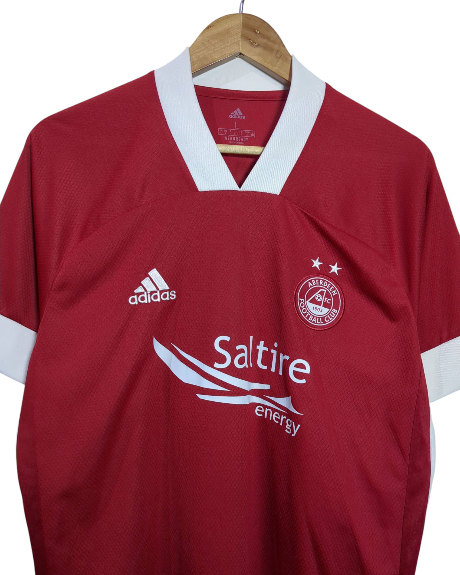 2021-22 Aberdeen Adidas Home Shirt #10 - (L)