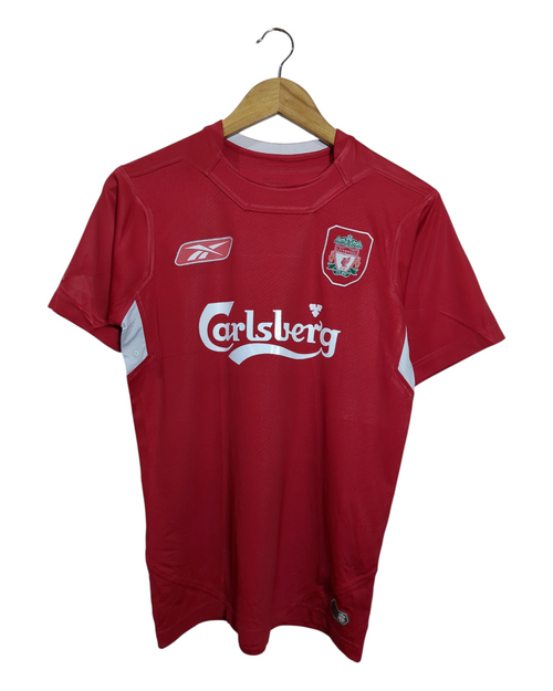 2004-06 Liverpool Reebok Home Shirt #8 Gerrard - (S)