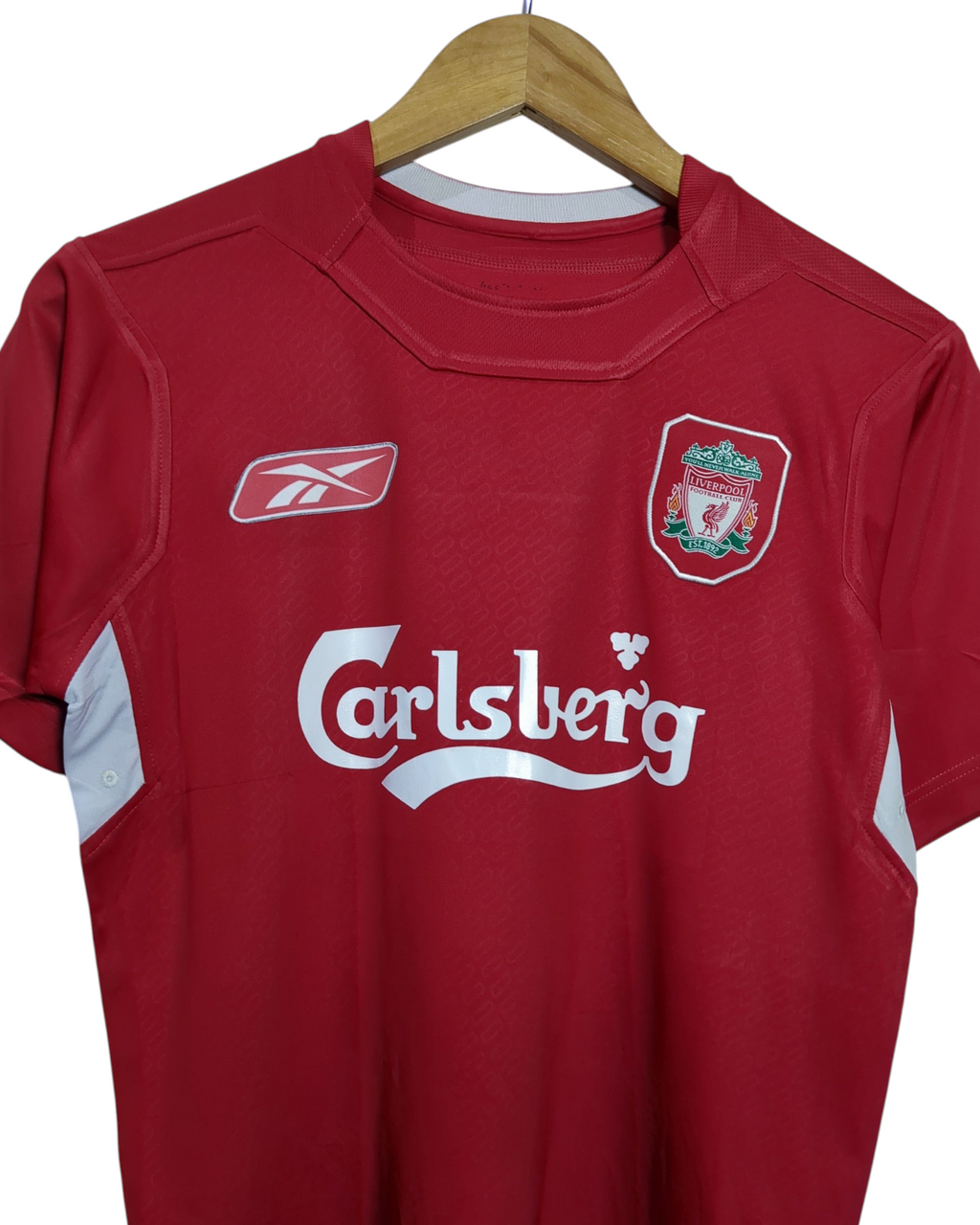 2004-06 Liverpool Reebok Home Shirt #8 Gerrard - (S)