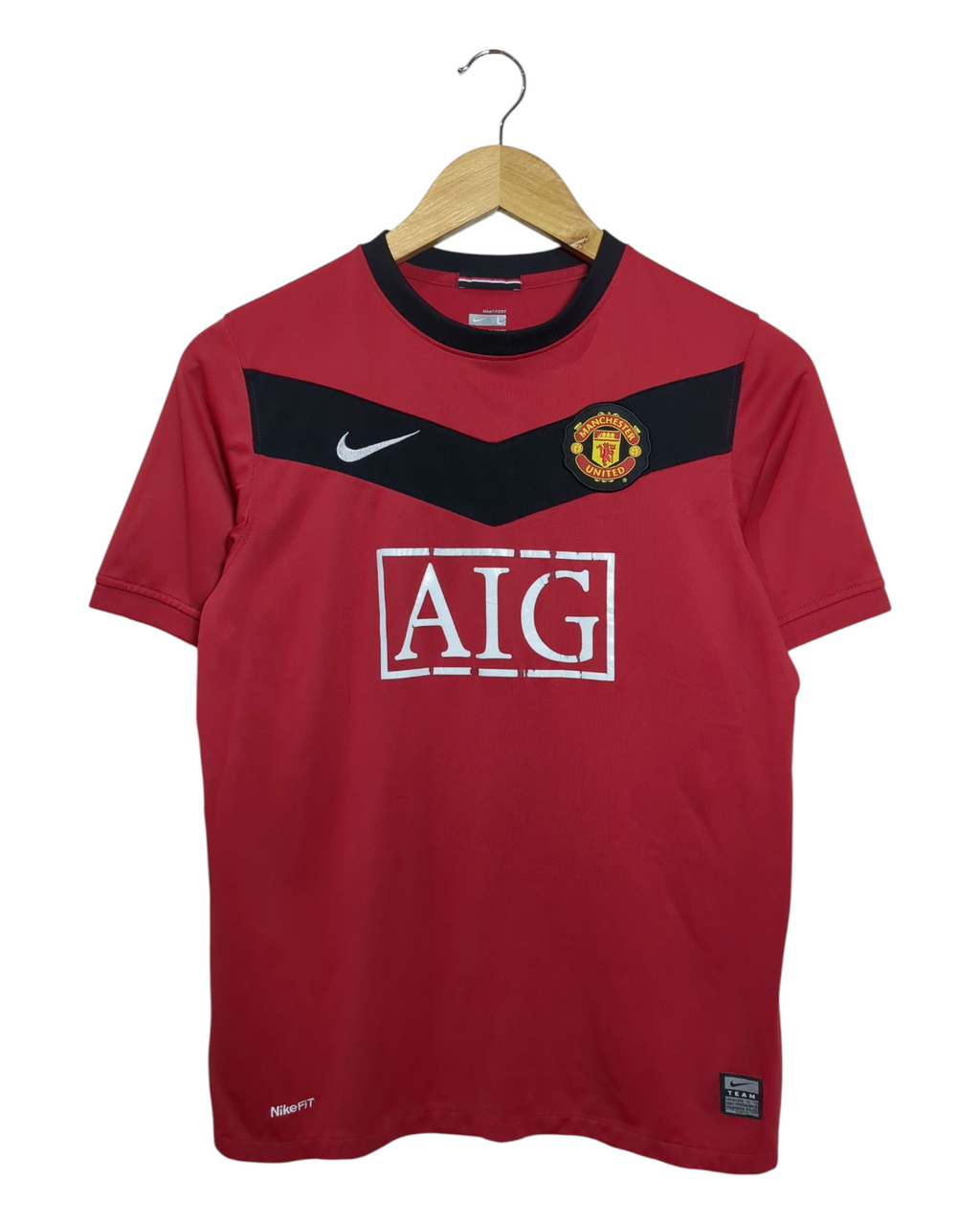 2009-10 Manchester United Nike Home Shirt #10 Rooney - (L.Boys)