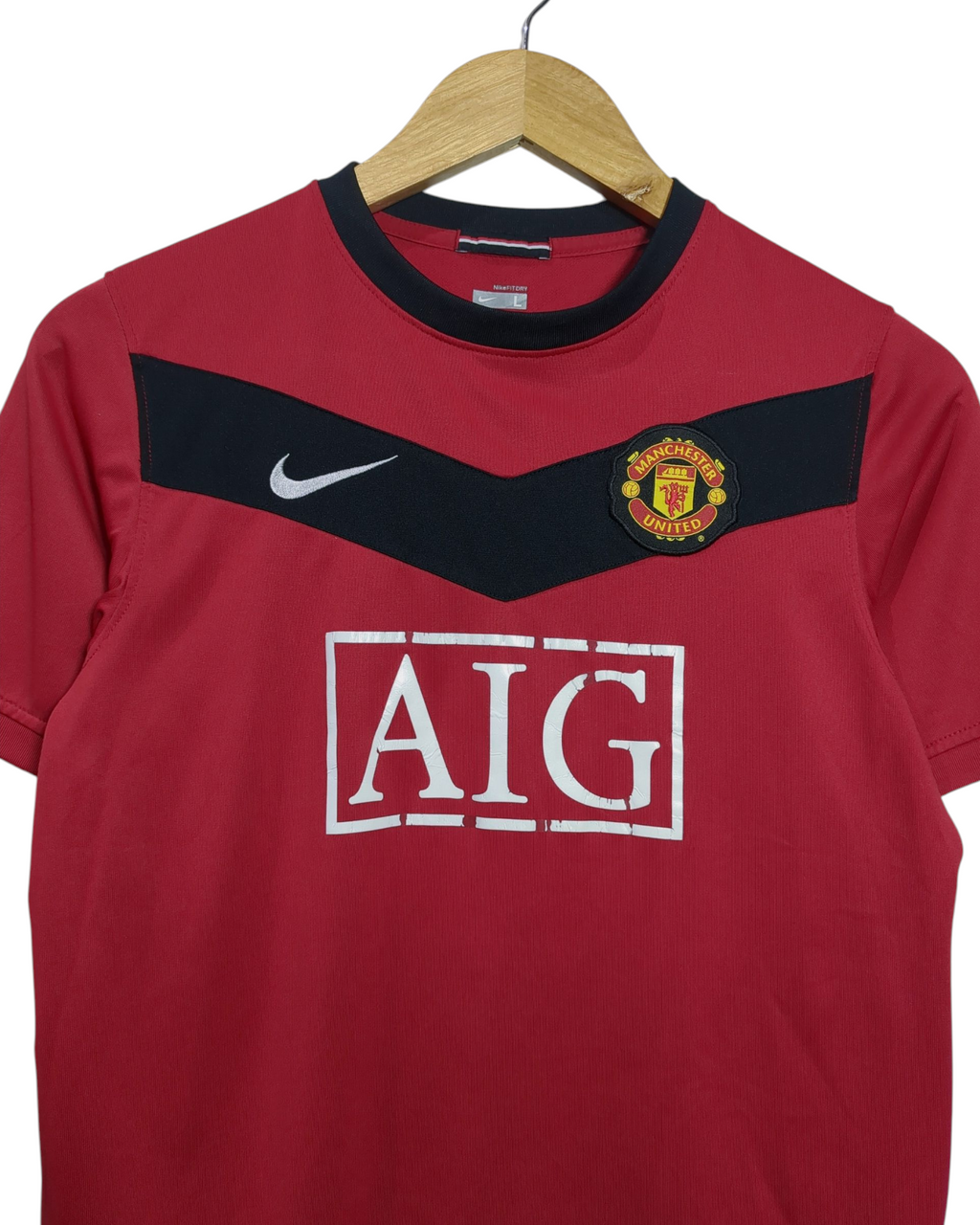 2009-10 Manchester United Nike Home Shirt #10 Rooney - (L.Boys)