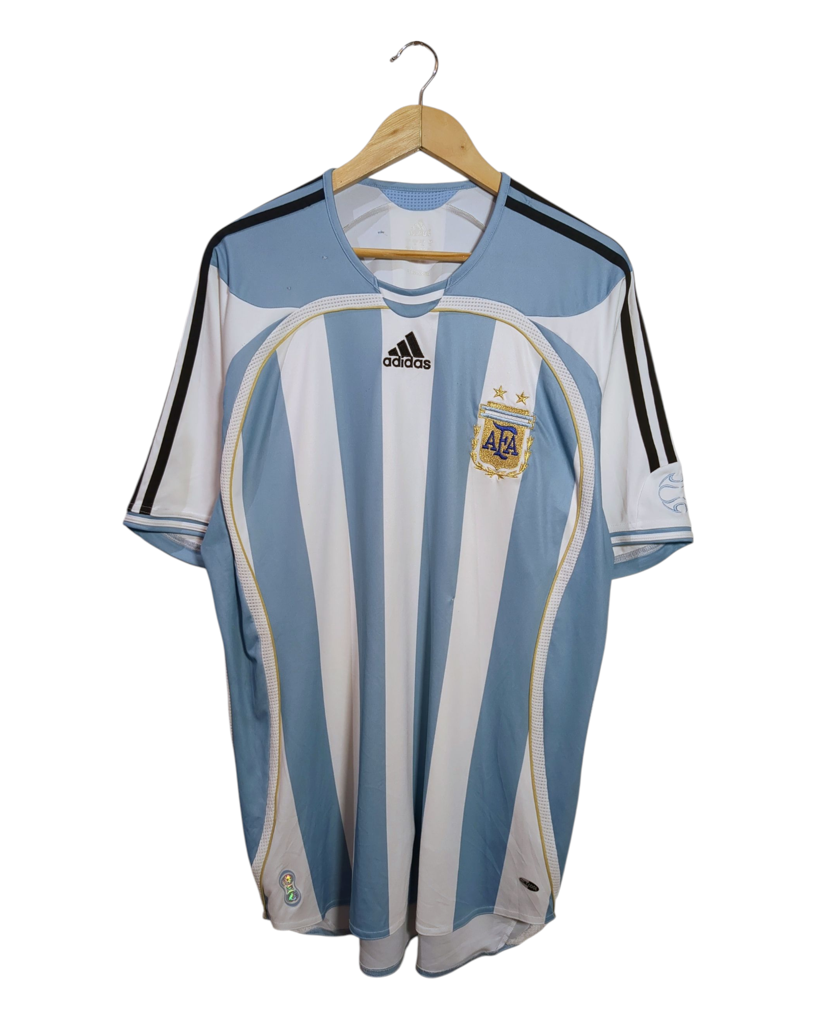 2006-07 Argentina Adidas Home Shirt - (XL)